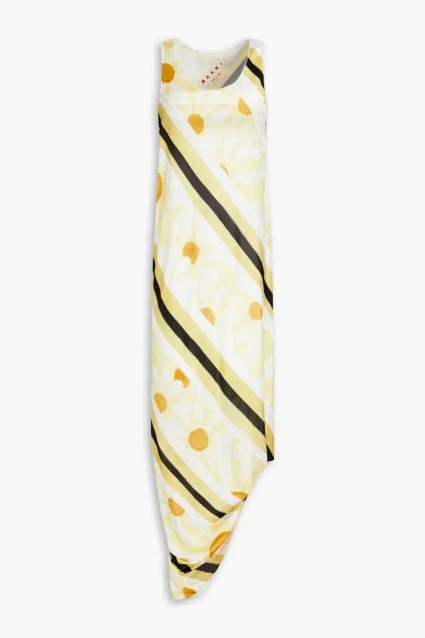 Marni o1y1025 Maxi Dress in Multicolor Size XS / US 0-2 / IT 36-38 - 1 Thumbnail