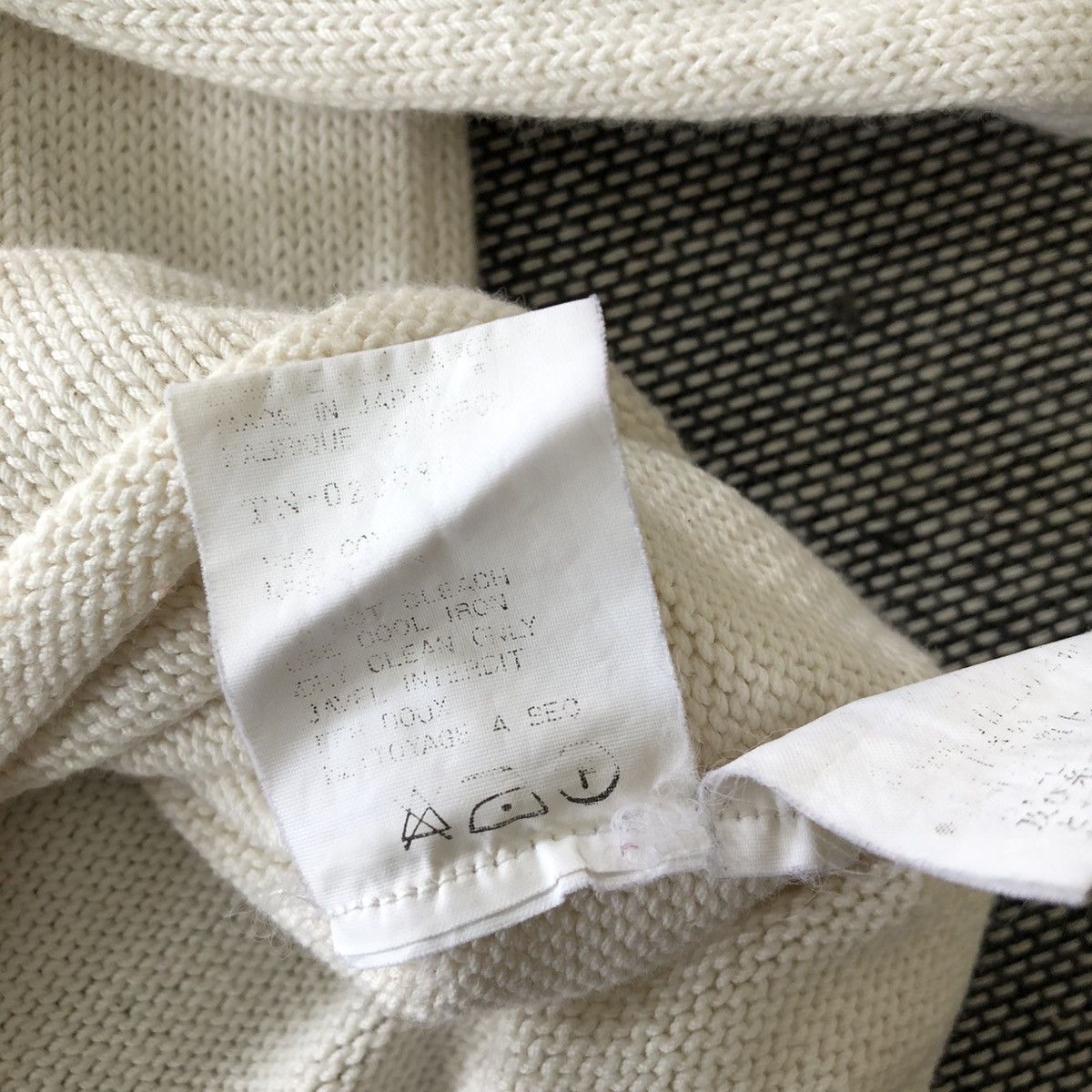 Tricot Comme des Garcons Tricot COMME des GARCONS White Boat Neck Knitwear Size S / US 4 / IT 40 - 7 Thumbnail