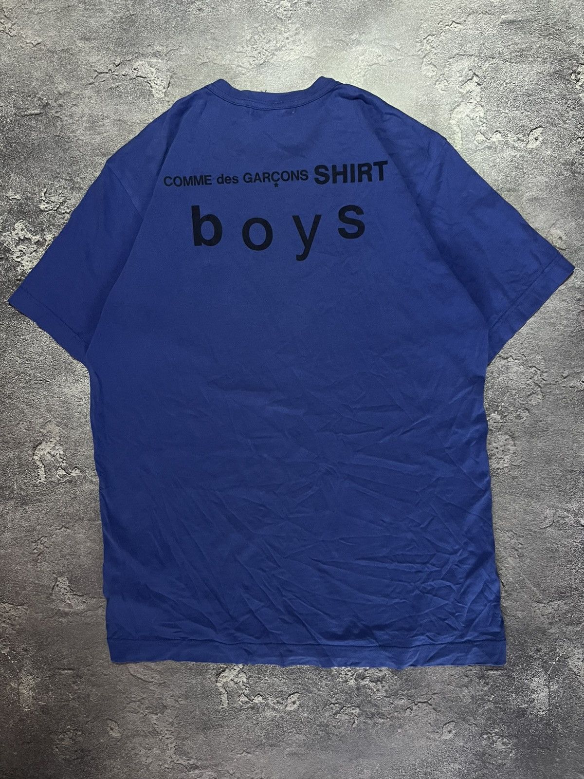 Comme des Garcons SHIRT RARE Comme Des Garcons CDG Shirt Tee Japanese Brand Size US L / EU 52-54 / 3 - 1 Thumbnail