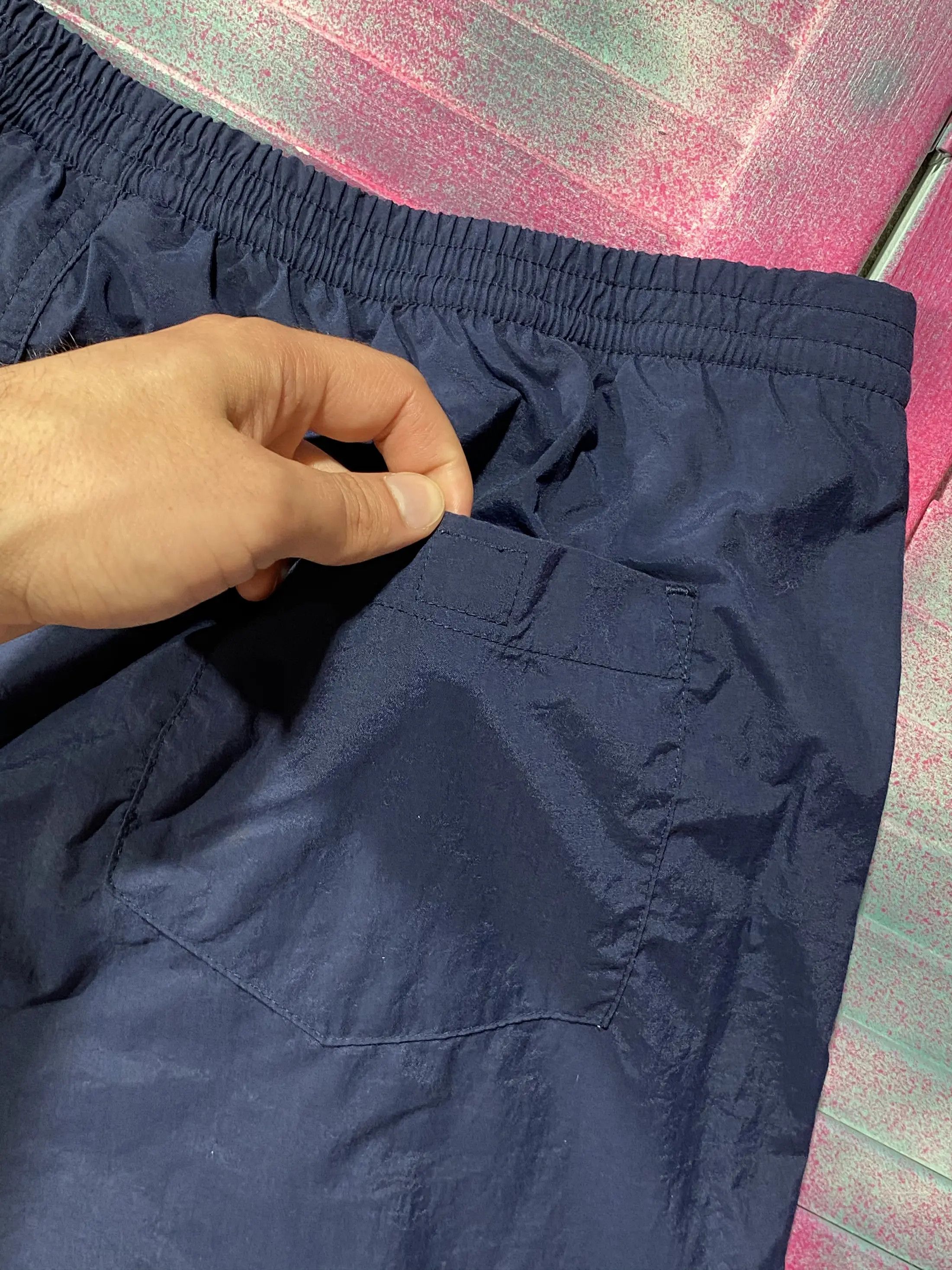 Nike Vintage Y2K Nike Nylon Swoosh Shorts Size US 34 / EU 50 - 5 Thumbnail