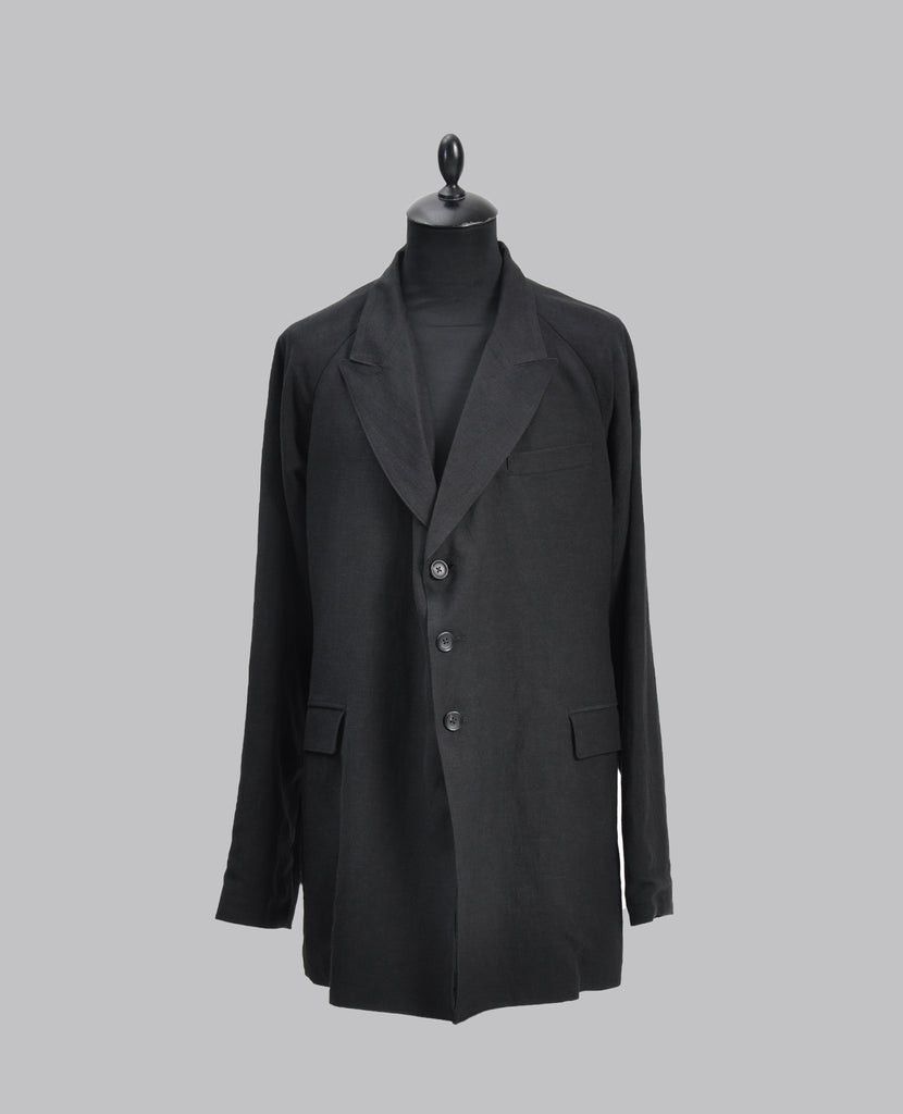 Yohji Yamamoto Yohji Yamamoto Pour Homme 24SS - LINEN DOUBLE FRONT JACKET Size US M / EU 48-50 / 2 - 4 Thumbnail