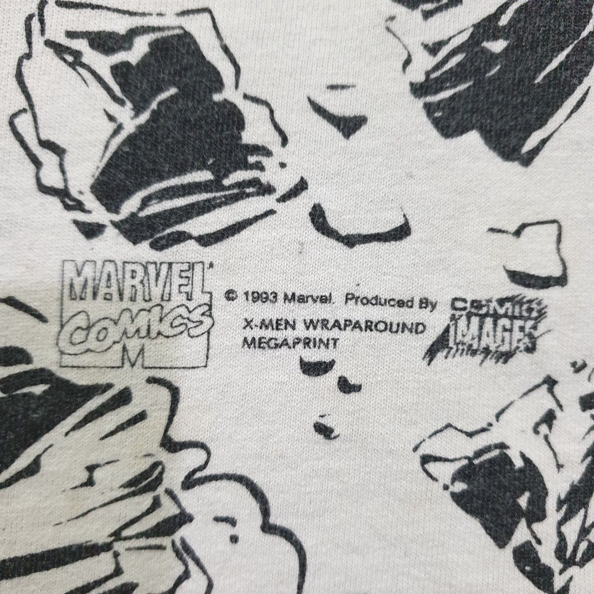 Marvel Comics X-men Megaprint Vintage Comic Images (Wolverine, Bishop) Size US XL / EU 56 / 4 - 10 Thumbnail