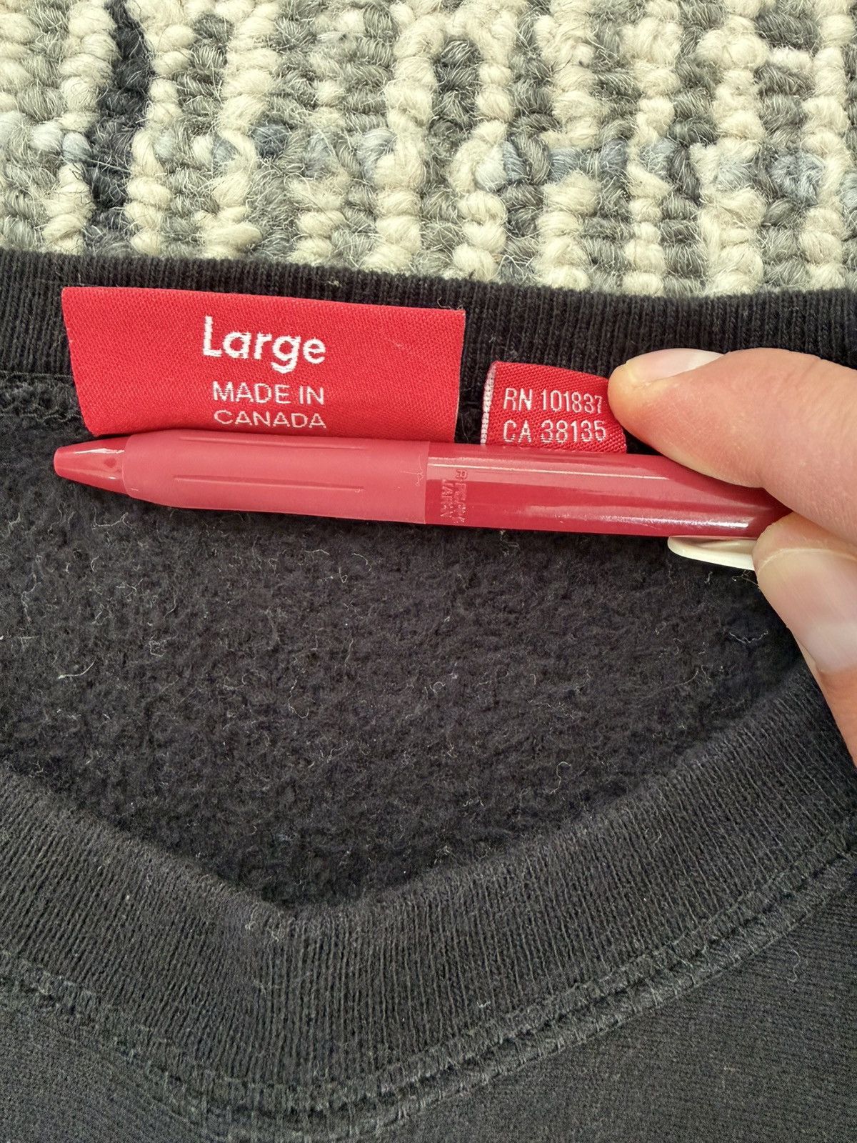 Supreme Supreme Box Logo Crewneck (FW18) Size US L / EU 52-54 / 3 - 7 Thumbnail