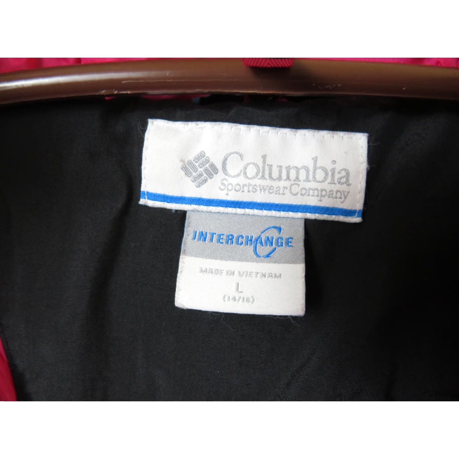 Vintage Columbia Ladies Jacket L Pink Omni-Shield Shell Only Zip Hooded Lightweight Outdoor Womens Regular Size L Jacket Size L / US 10 / IT 46 - 5 Thumbnail