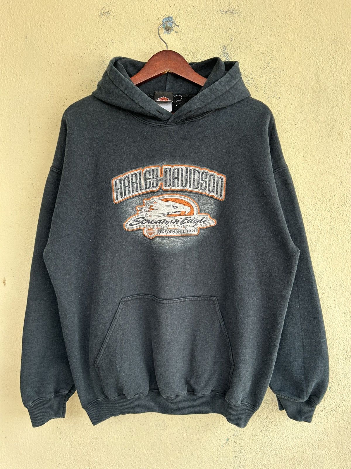 Harley Davidson Vintage Harley Davidson Screamin’ Eagle Hoodie Size US L / EU 52-54 / 3 - 1 Thumbnail