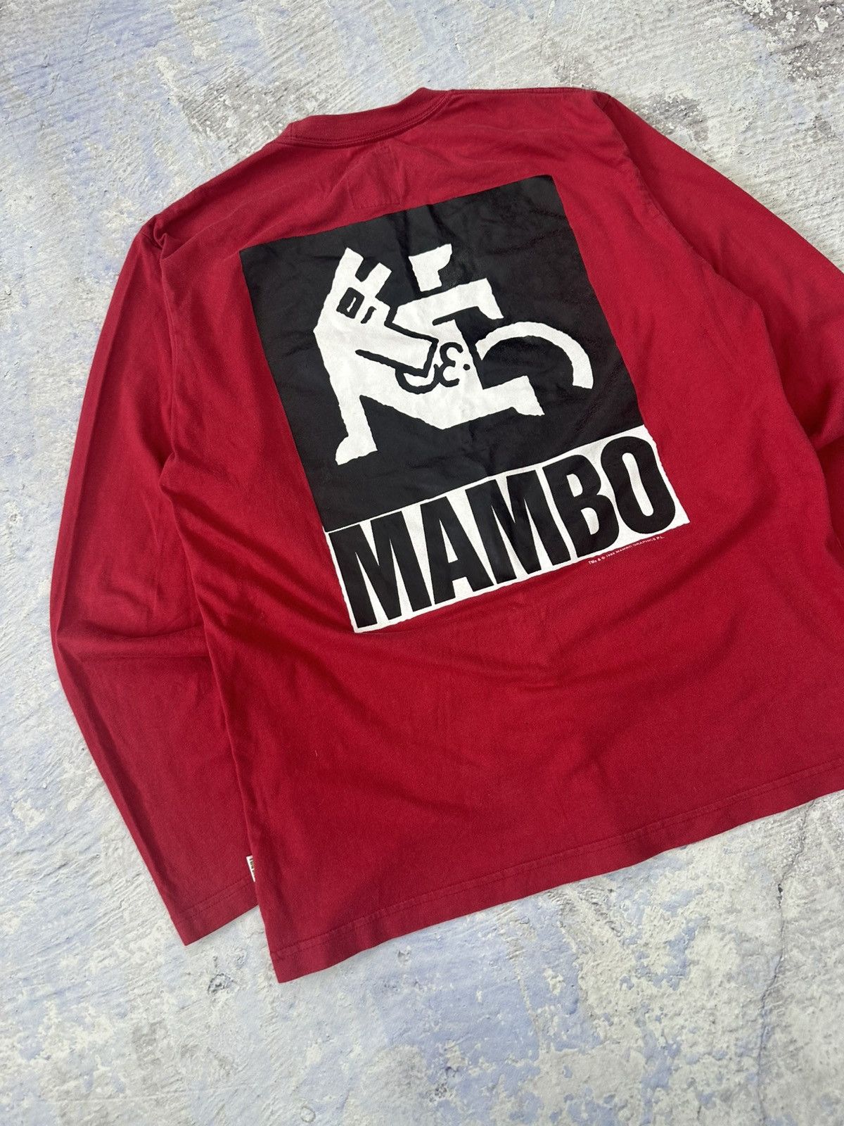 Mambo × Vintage Mambo vintage longsleeve dog print Size US S / EU 44-46 / 1 - 2 Thumbnail
