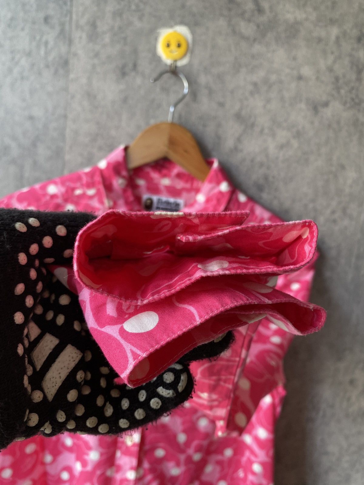 Bape Bape ABC Camo Pink Button Up Shirt Size S / US 4 / IT 40 - 13 Thumbnail