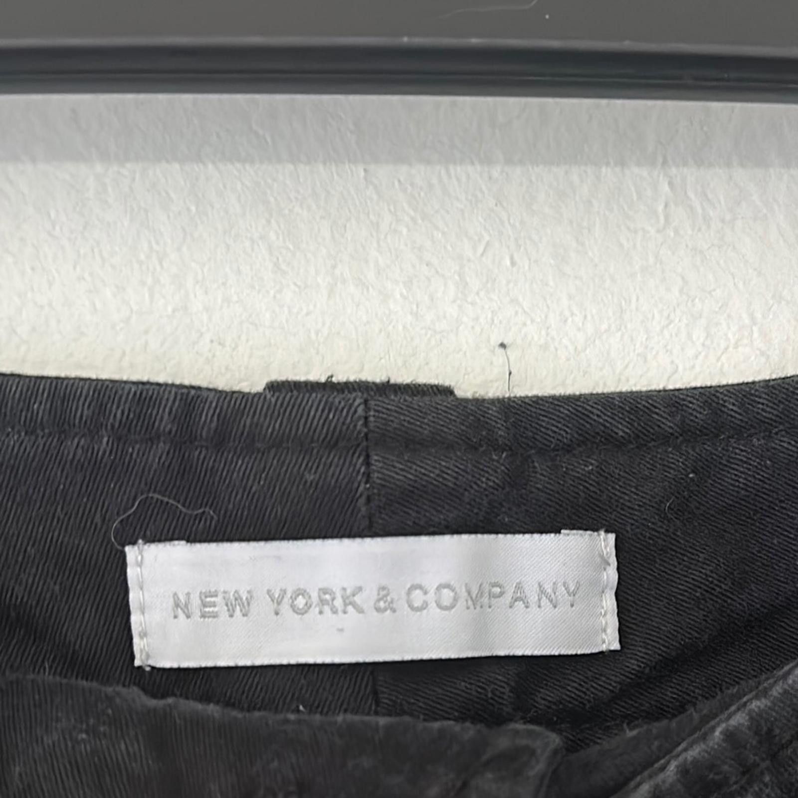 Designer New York & Company Black Jean Shorts Versatile Design Size 30" / US 8 / IT 44 - 2 Thumbnail