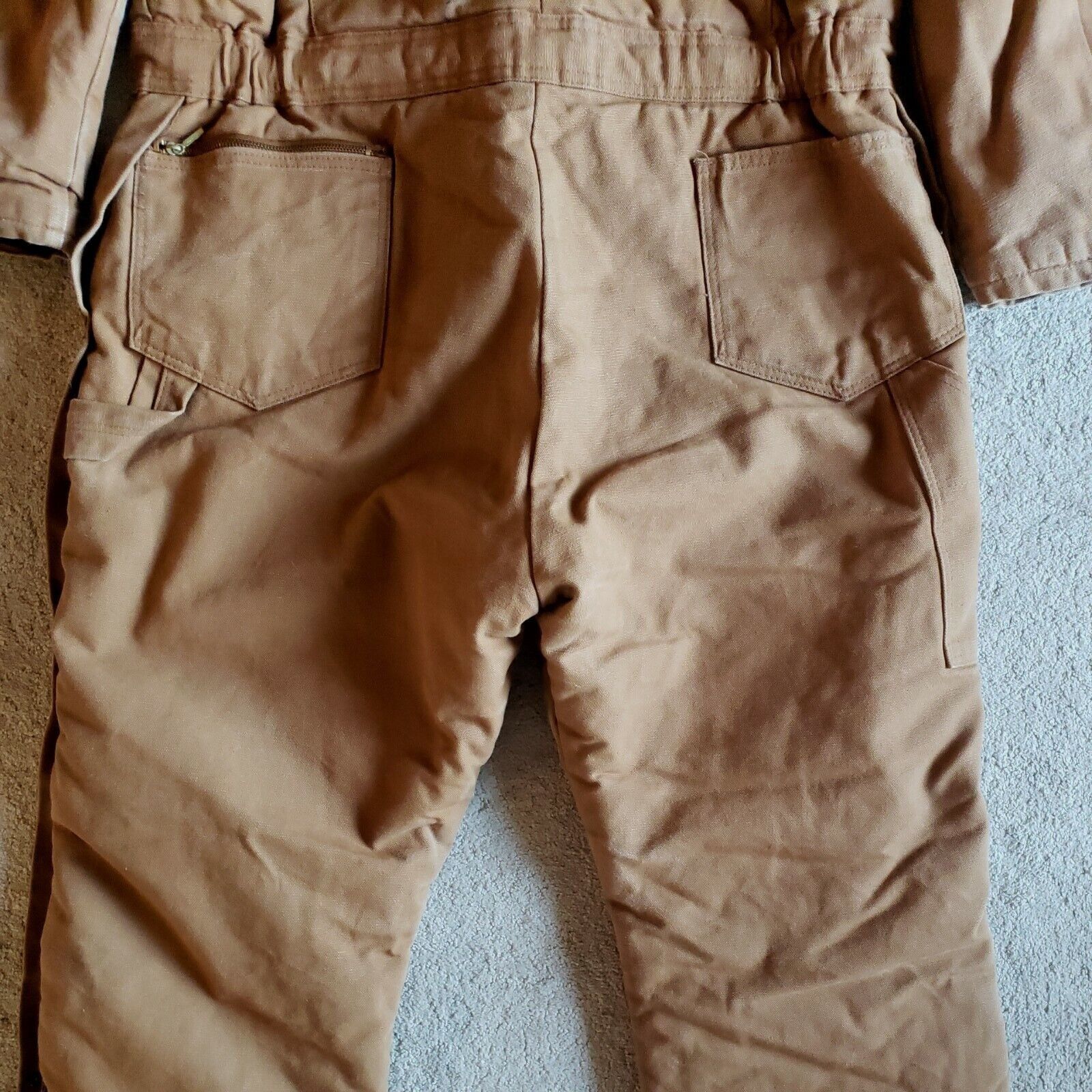 Walls Walls Insulated Coveralls Mens 44 Short Premium 12/8 Brown D Size US 44 / EU 60 - 9 Thumbnail