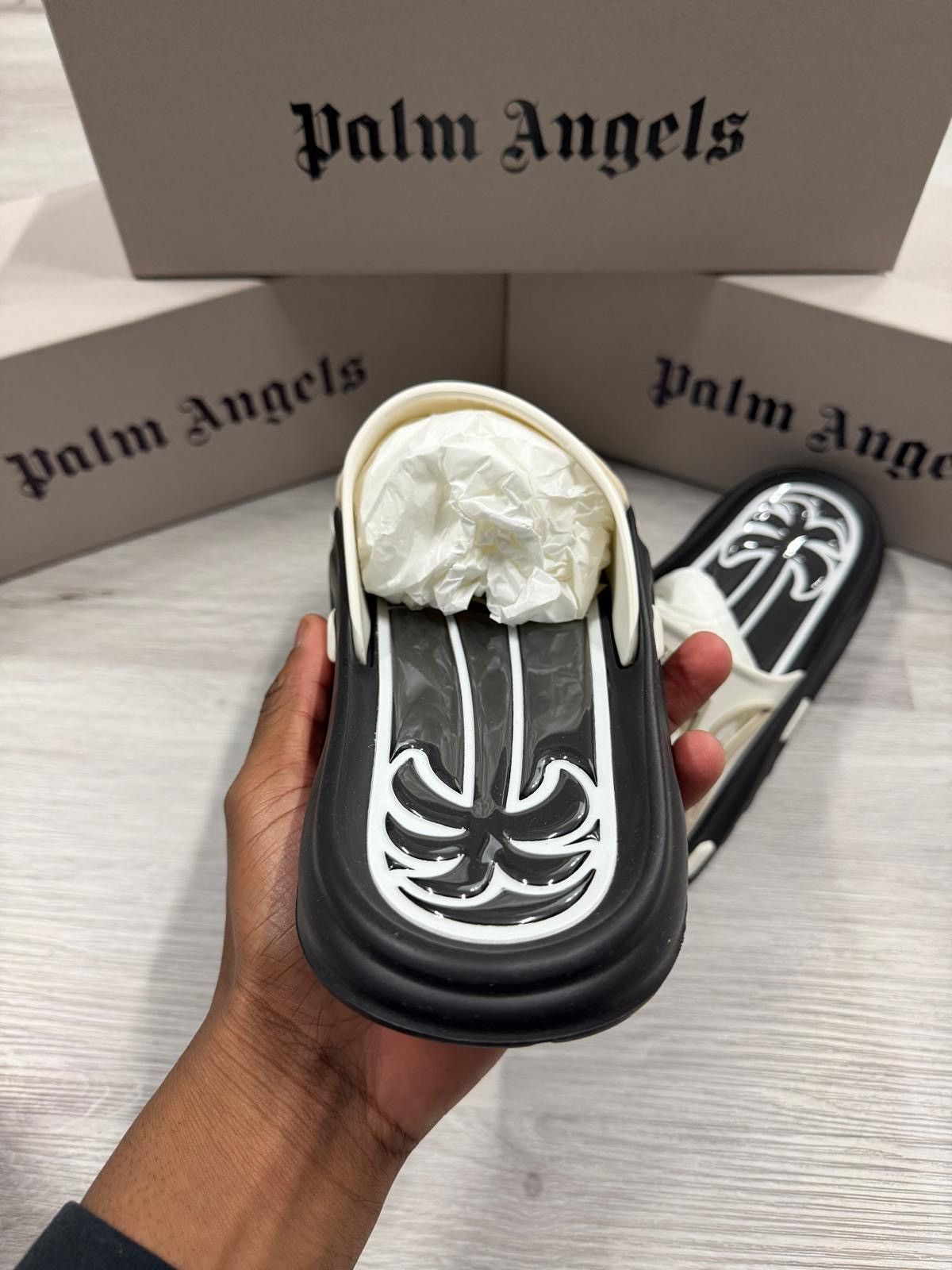 Palm Angels Palm Angels Palm Tree Pool Slides Size US 11 / EU 44 - 3 Thumbnail