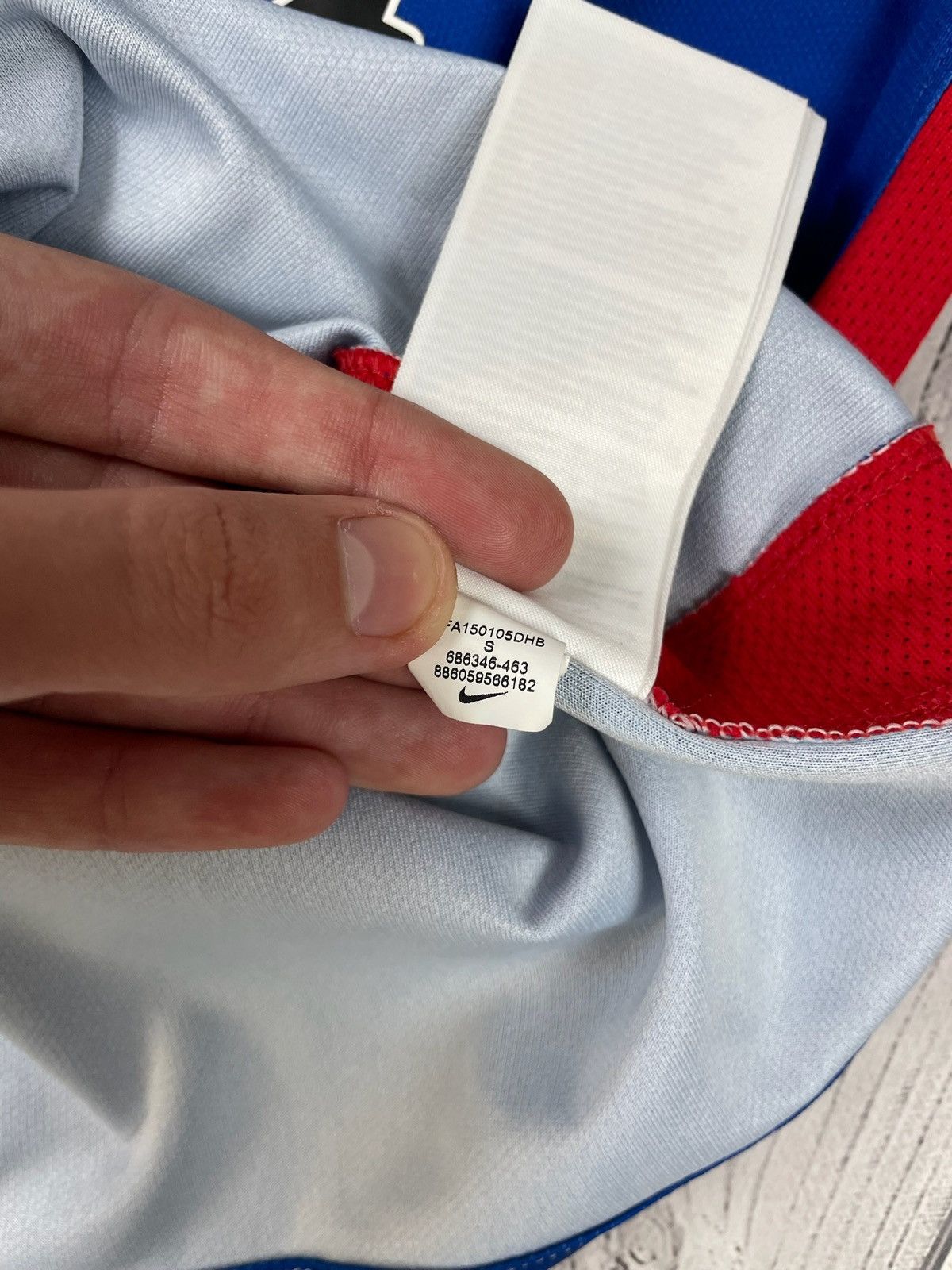 Nike Vintage nike Blackburn soccer jersey size S logo Size US S / EU 44-46 / 1 - 6 Thumbnail