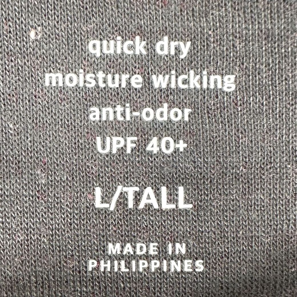 Vintage Algo Performance Henley Sweater Mens Large Tall Maroon Knit Pullover Cotton Polyester Tight-Knit Men Outdoor Walking 90s? Size US L / EU 52-54 / 3 - 5 Thumbnail