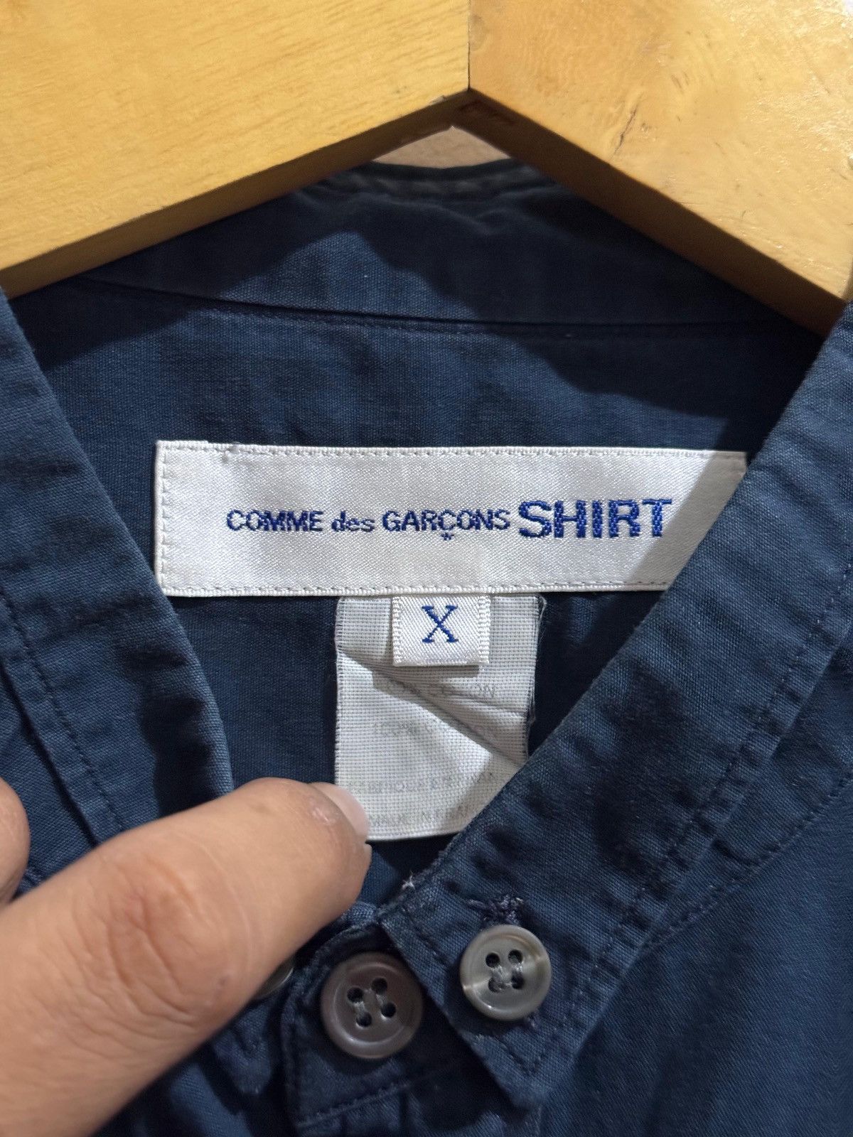 Comme des Garcons Comme des Garcons button ups shirt Size US L / EU 52-54 / 3 - 4 Thumbnail