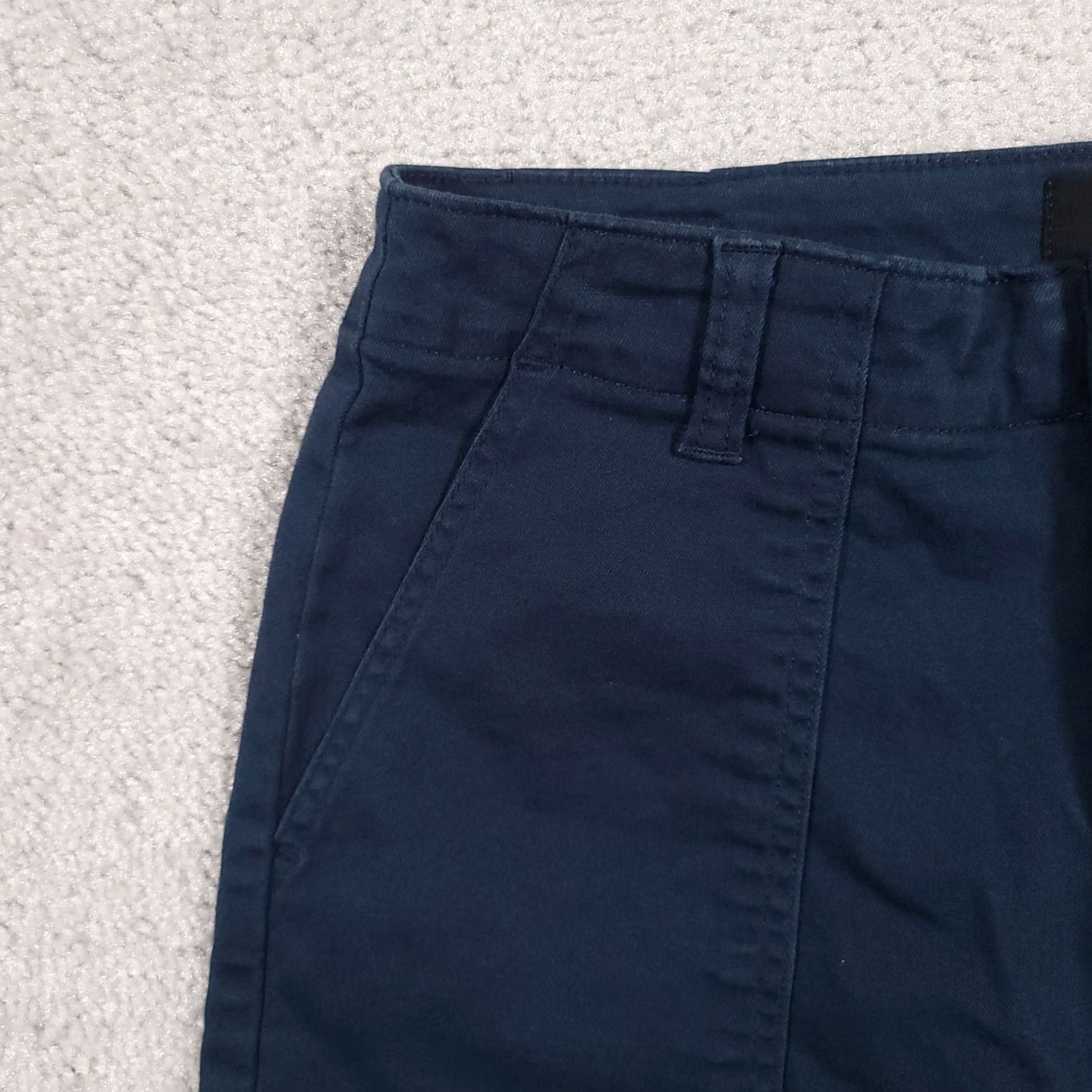 Vintage Letter to Juliet L.T.J. Shorts Women's Small Blue Chino Pockets Casual Size 28" / US 6 / IT 42 - 3 Thumbnail
