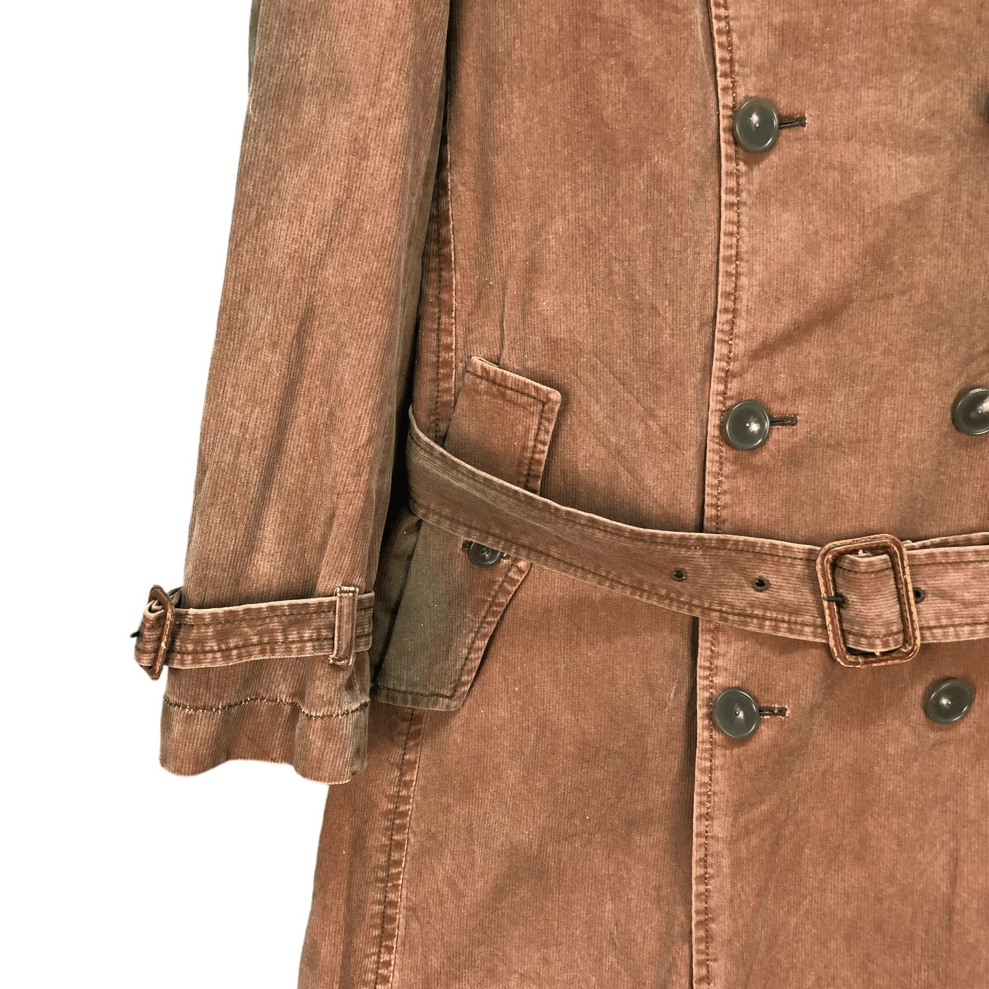 Veronique Branquinho VERONIQUE BRANQUINHO AW2007 BROWN TRENCH COAT #6261-56 Size US S / EU 44-46 / 1 - 4 Thumbnail