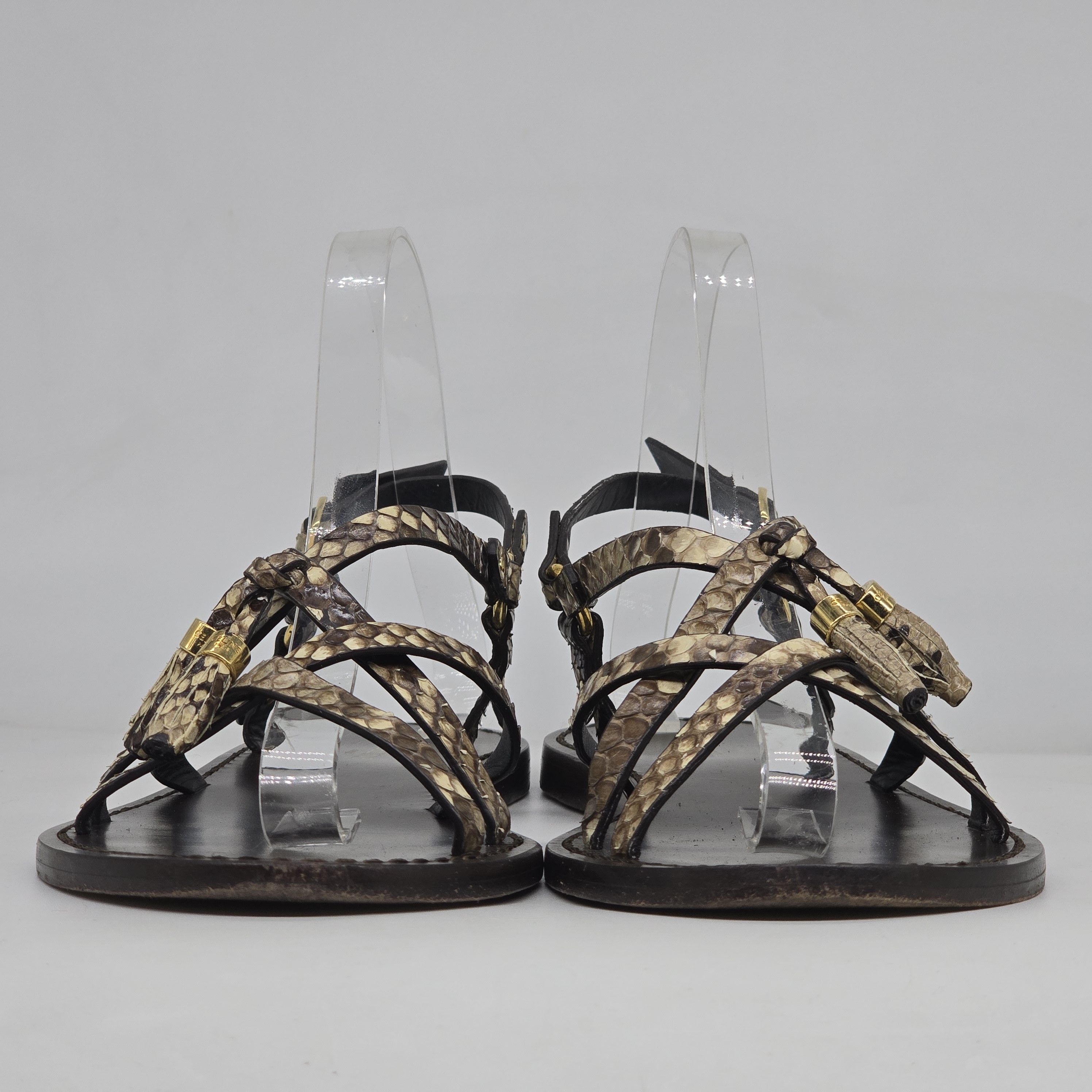 Celine Celine - Tassle Charm Sandals Size US 6 / IT 36 - 3 Thumbnail