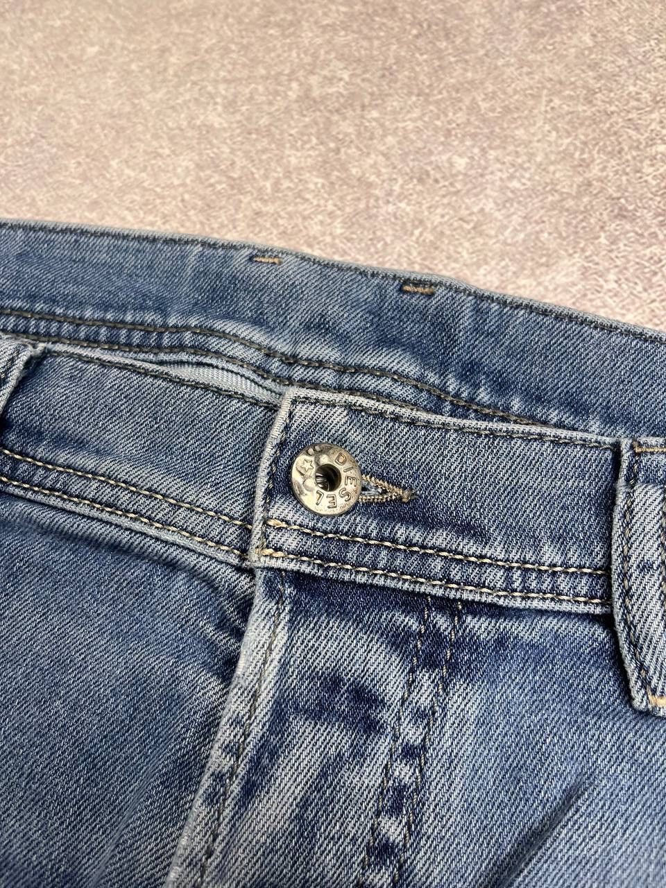 Diesel Vintage Diesel Big Logo Distressed Japanese Denim Pants Y2K Size US 34 / EU 50 - 7 Thumbnail