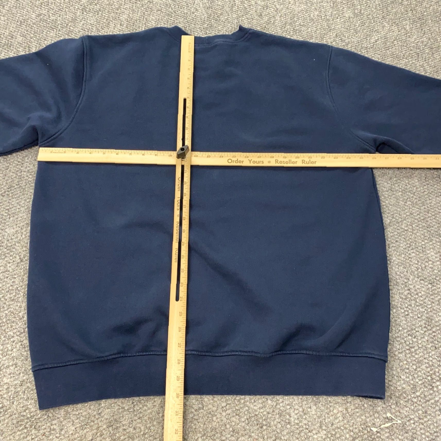 Nike VINTAGE Nike Sweatshirt Mens 2XL Blue Embroidered Center Swoosh Y2K Crew Neck Pullover Hooded Pockets Shirt Sweatshirt Size US XXL / EU 58 / 5 - 7 Thumbnail