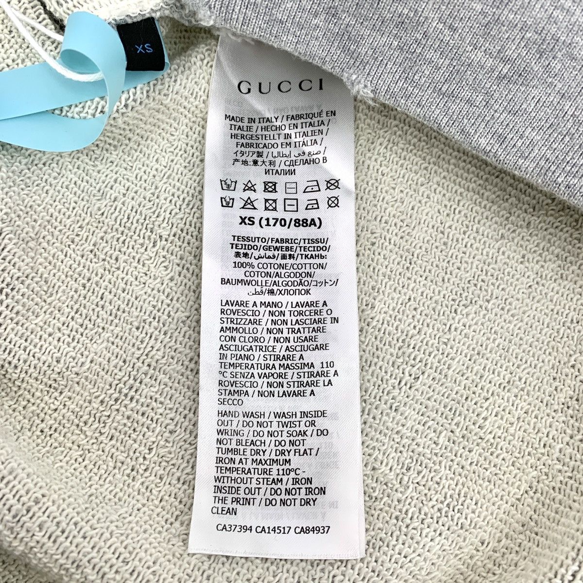 Gucci Gucci x Disney Grey Donald Duck Long Sleeve Sweatshirt K26WX Size US XS / EU 42 / 0 - 8 Thumbnail