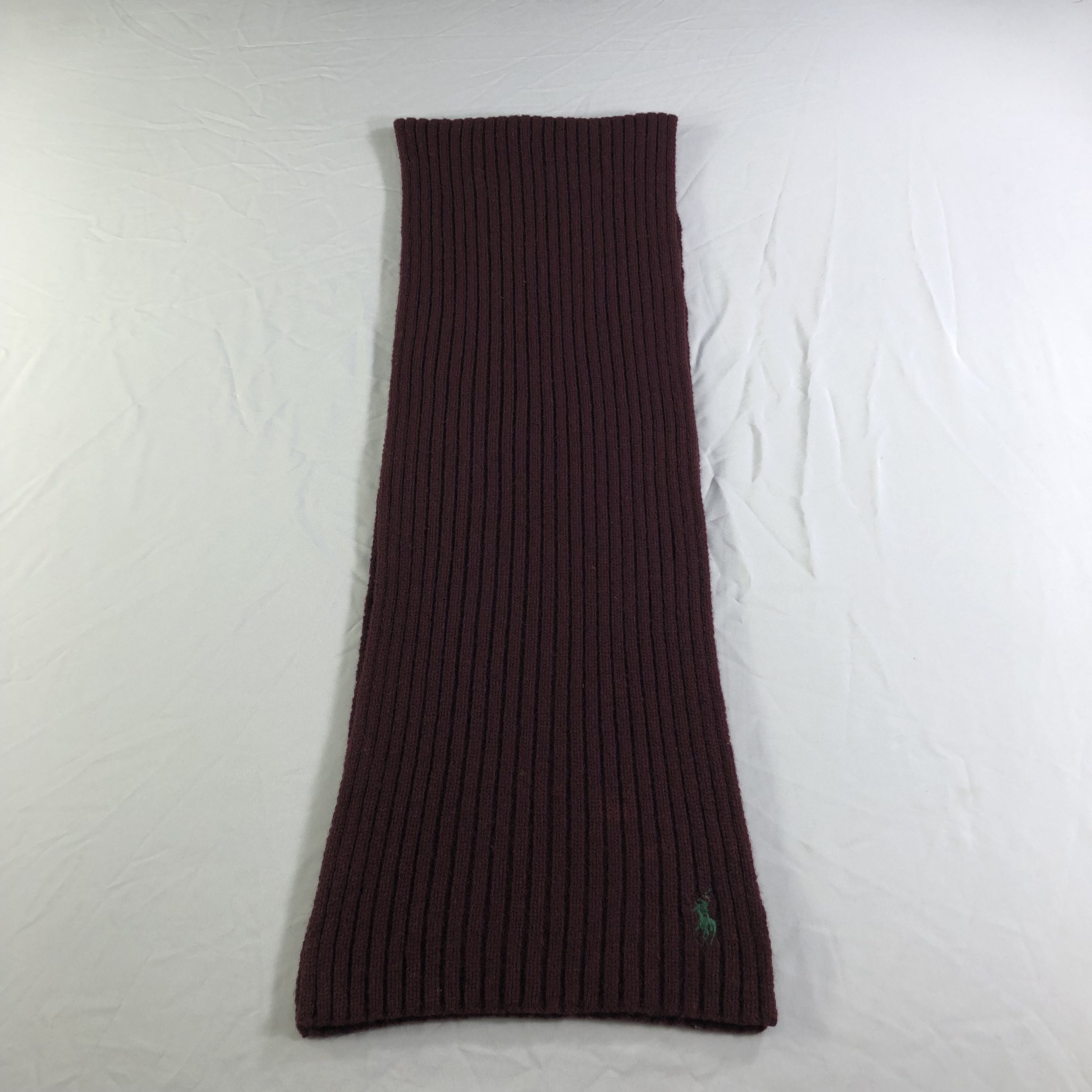 Polo Ralph Lauren Polo Ralph Lauren Pleated Wool Scarf Muffler Neckwear V2277 Size ONE SIZE - 2 Thumbnail