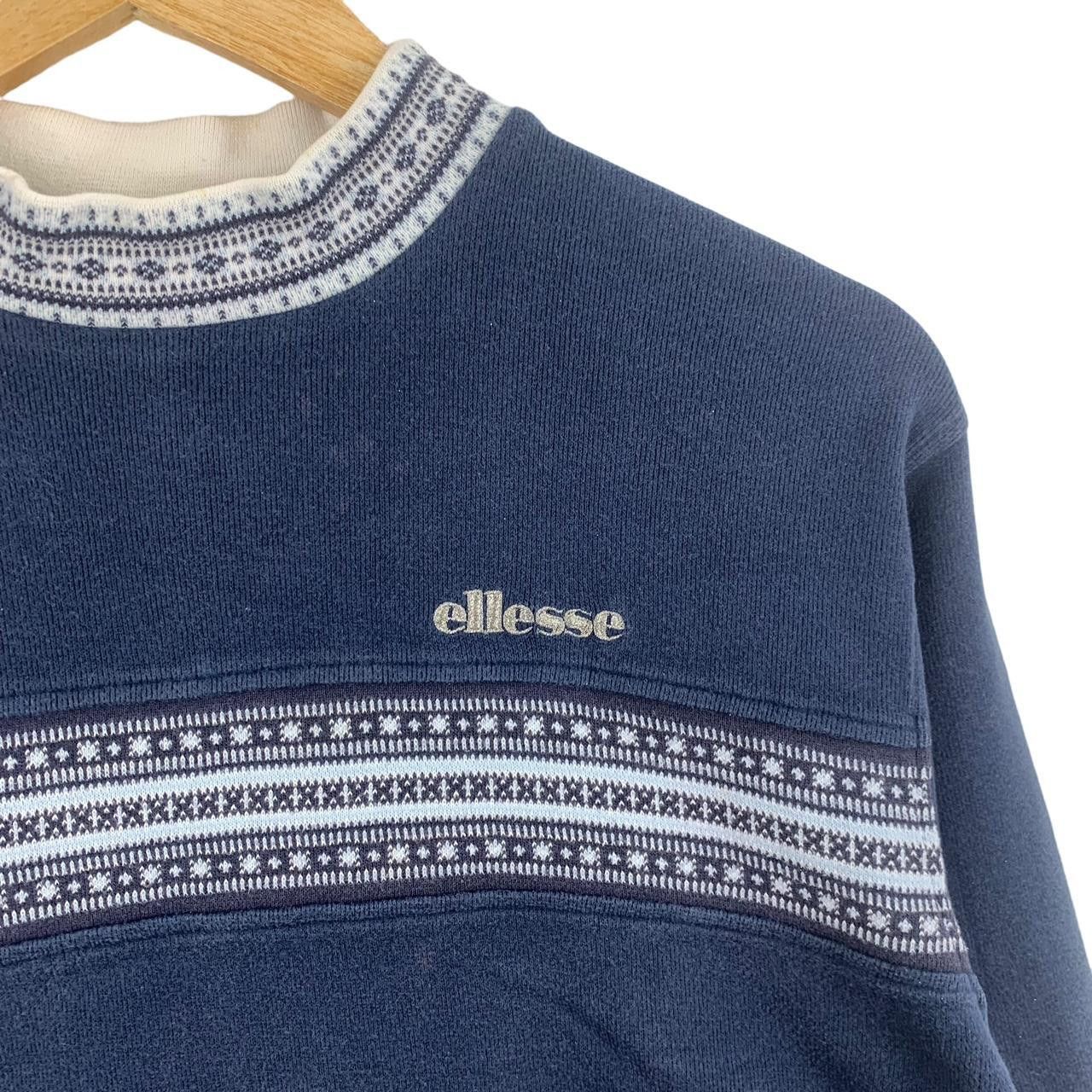 Ellesse Vintage 90’ ELLESSE PERUGIA ITALIA Ringer Sweatshirt Top Size L / US 10 / IT 46 - 5 Thumbnail