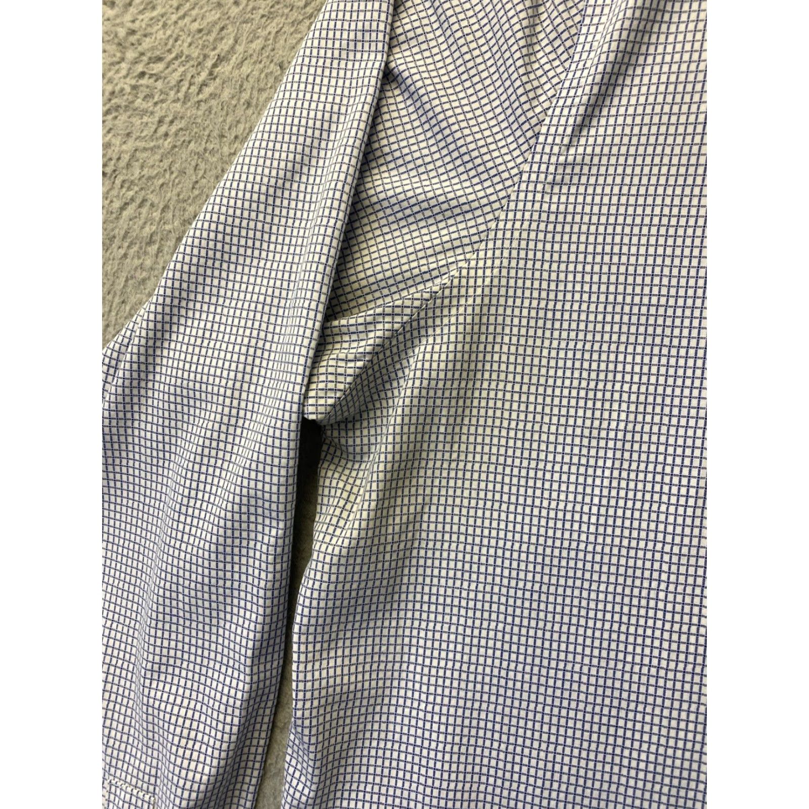 Michael Kors Michael Kors Men's Slim Fit Shirt Long Sleeve Button-Up 17 36/37 Blue Size US XL / EU 56 / 4 - 7 Thumbnail