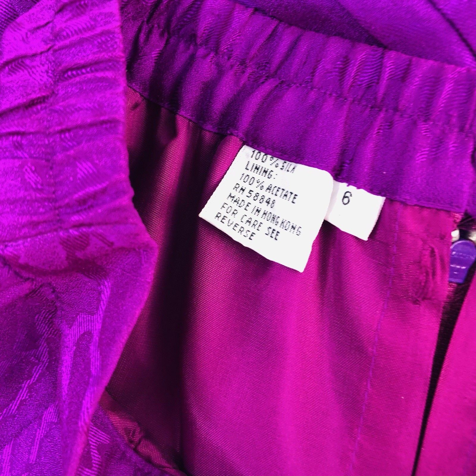 Other Rimini Saks Fifth Avenue Purple Evening Top Skirt Suits Sz 6 Size M / US 6-8 / IT 42-44 - 6 Thumbnail