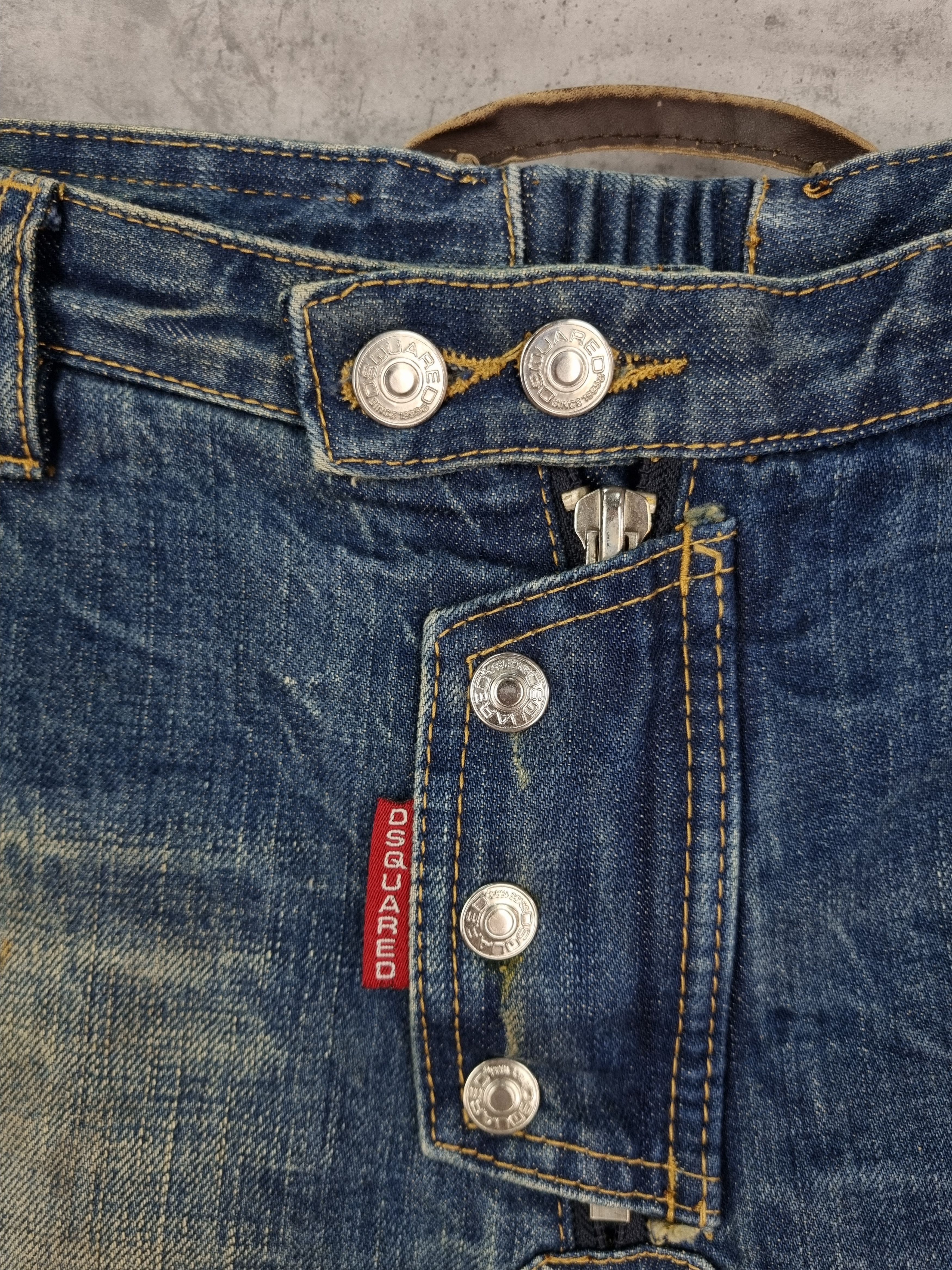 Dsquared2 Dsquared D2 Rally Biker DENIM DIRTY Made in Italy Size US 34 / EU 50 - 11 Thumbnail