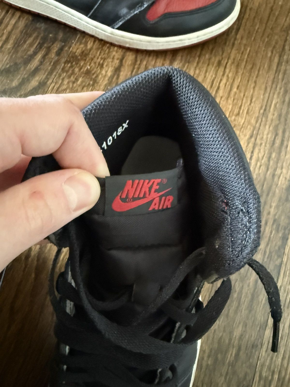 Jordan Brand Jordan 1 bred 2016 Size US 11 / EU 44 - 7 Thumbnail