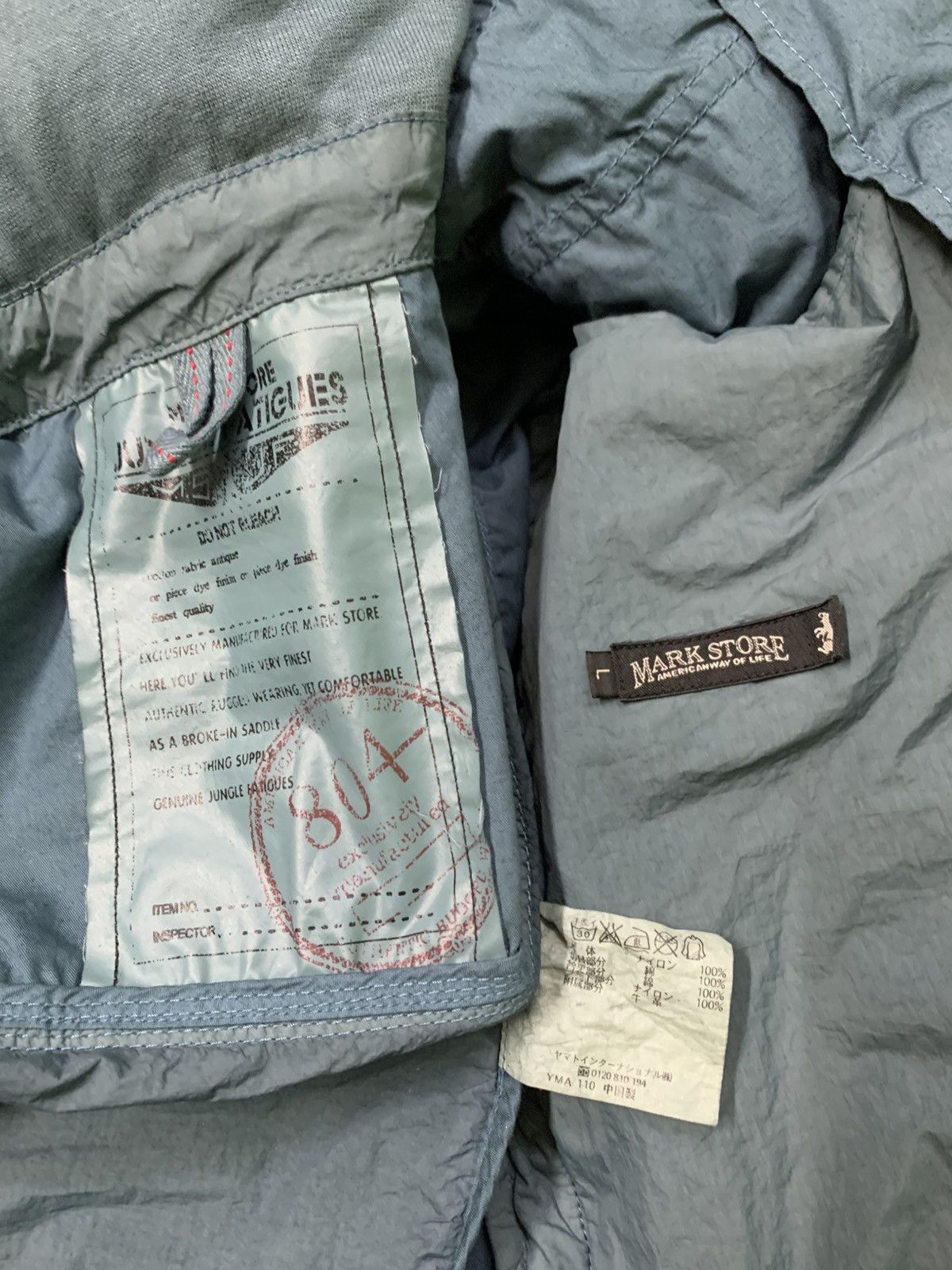 Japanese Brand MARK STORE JUNGLE FATIGUES JACKET Size US L / EU 52-54 / 3 - 12 Thumbnail