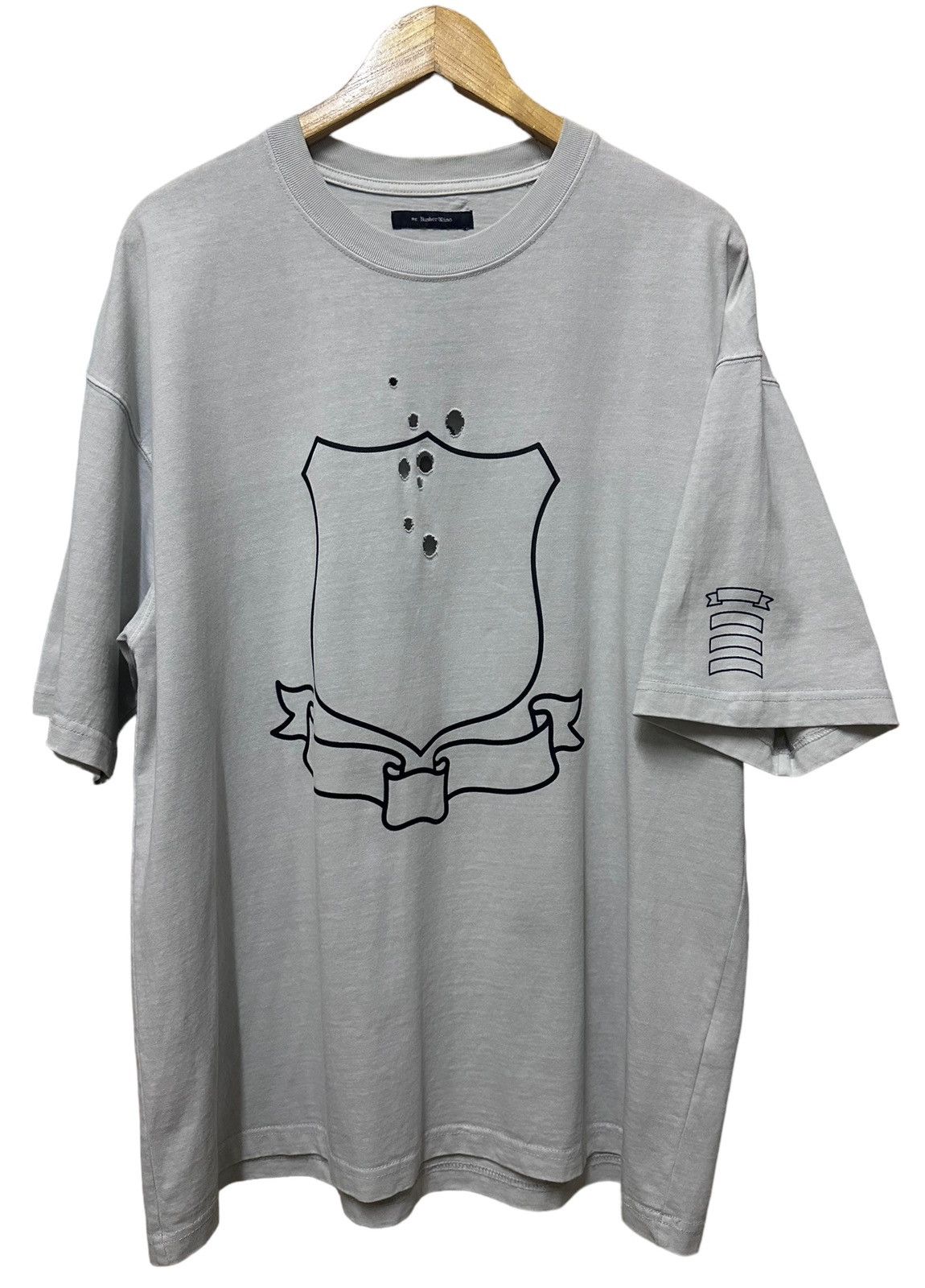 NUMBER (N)INE ヴィンテージデザインTシャツ Vintage Number (n)ine Knight Tshirt Japanese Designer Punk