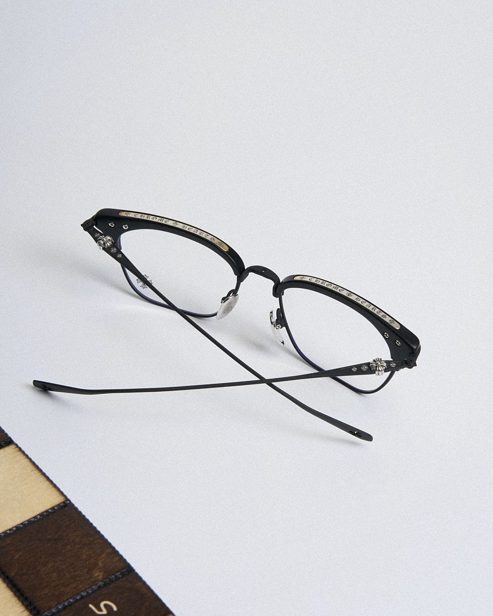 Chrome Hearts CHROME HEARTS SLUNTRADICTION (54) MBK GLASSES Size ONE SIZE - 2 Thumbnail
