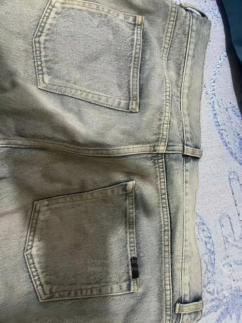 Yves Saint Laurent YSL Men's Slim Fit Denim Jeans. Size US 34 / EU 50 - 4 Thumbnail