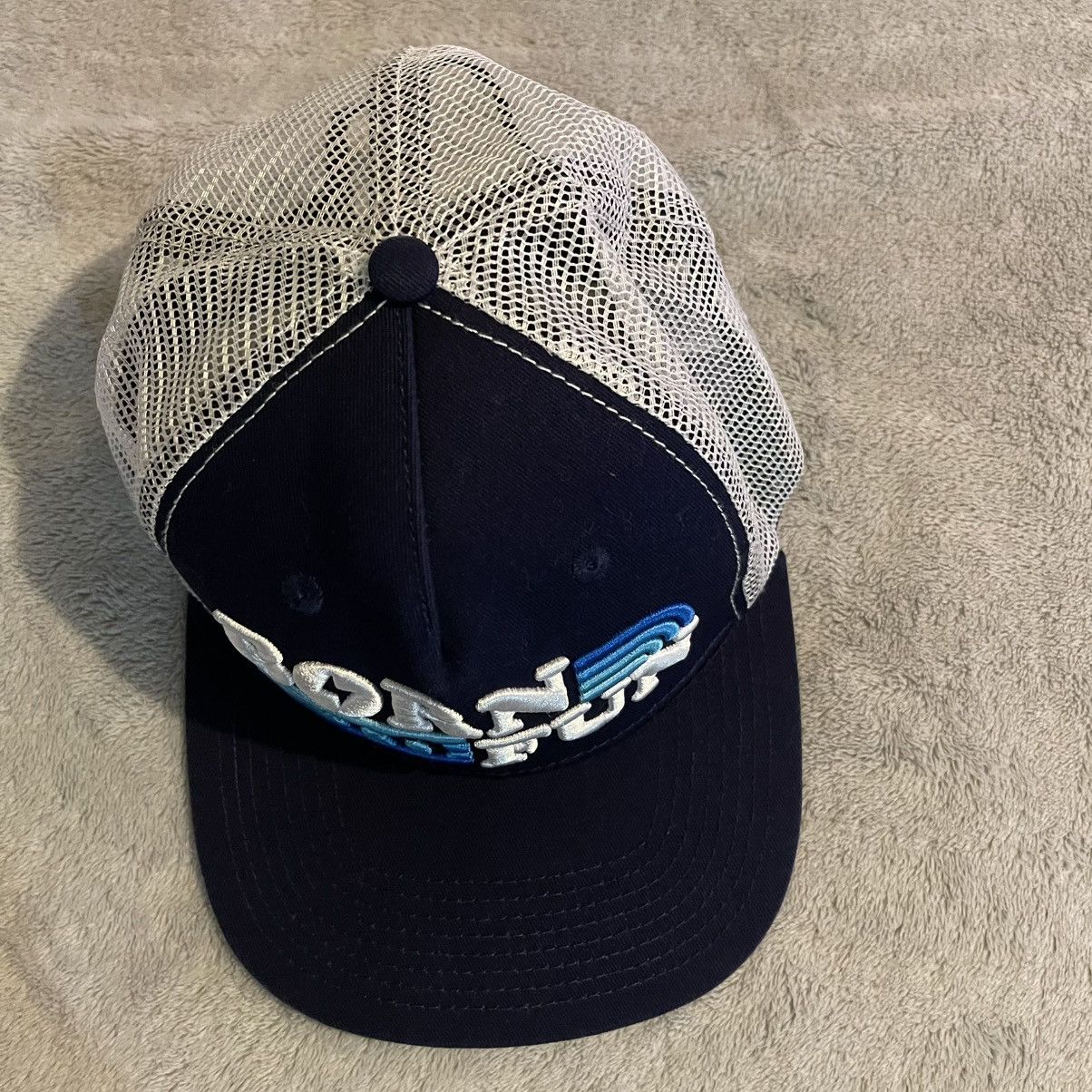 Other Fun-Haver Born To Fun Trucker Hat Navy Blue Snapback Cap Size ONE SIZE - 7 Thumbnail