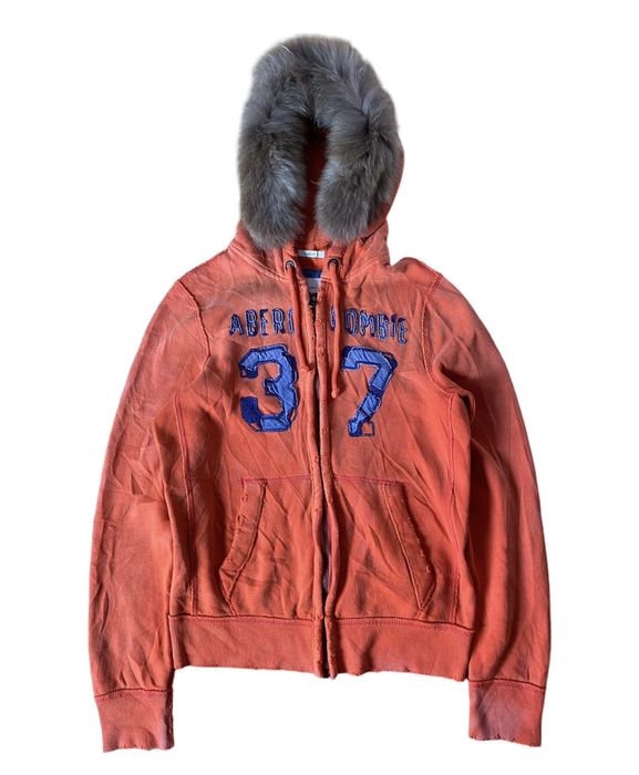 Abercrombie best sale fur hoodie