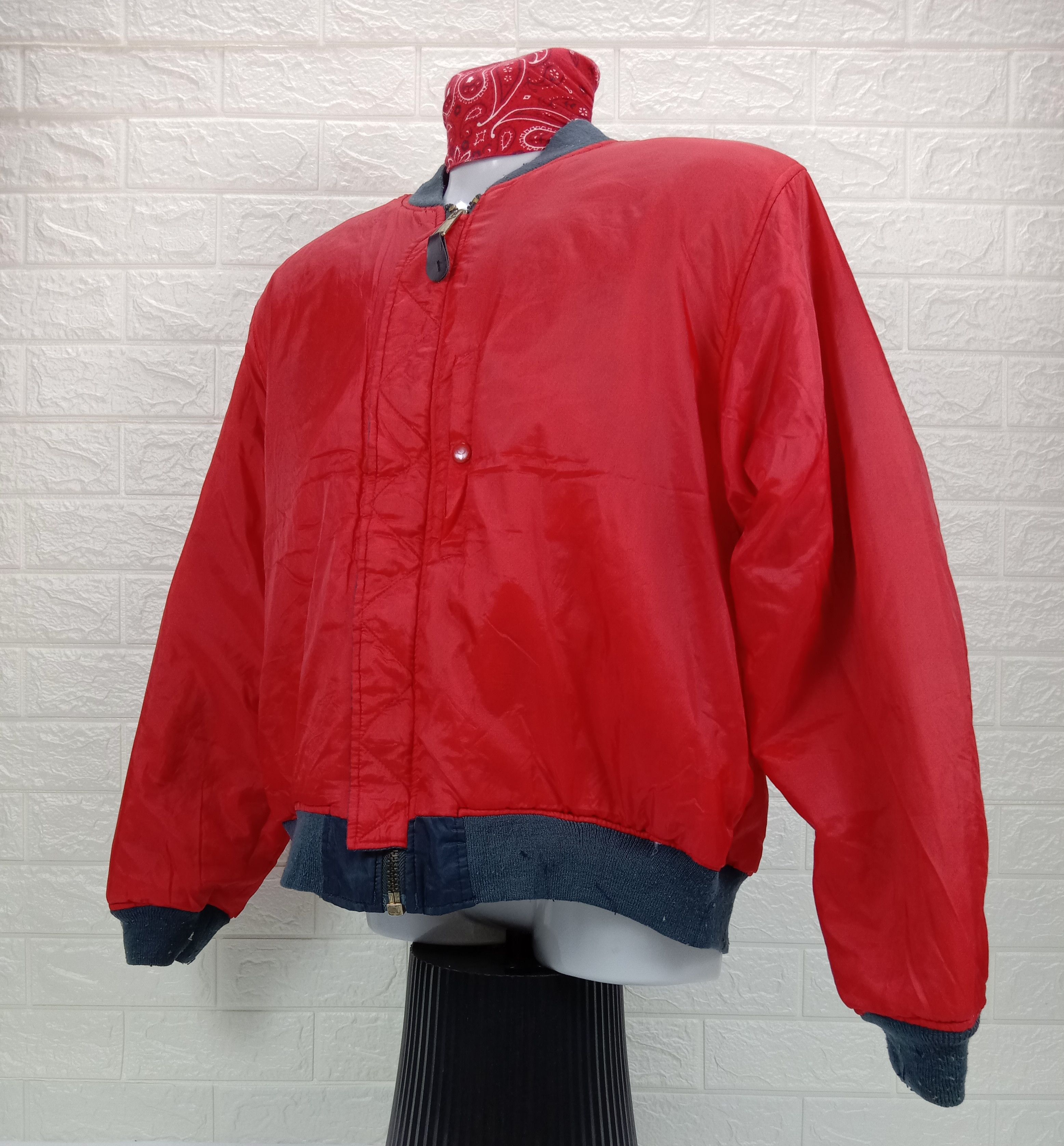 Budweiser Vintage Budweiser Team Reversible Bomber Jacket Size US L / EU 52-54 / 3 - 4 Thumbnail
