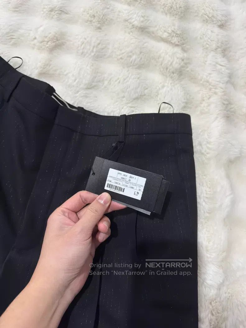 Saint Laurent Paris Saint Laurent Paris Double Pleat Slim Fit Shimmer Men's Tr Size US 36 / EU 52 - 4 Thumbnail