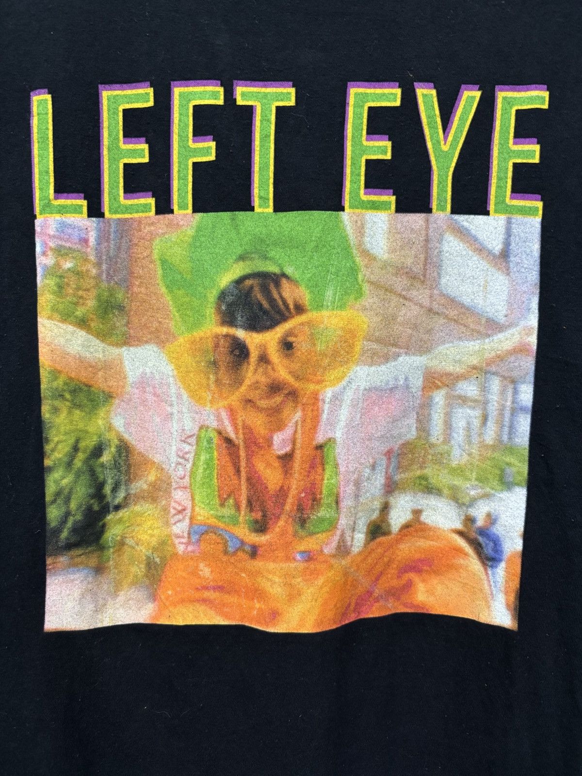 Rap Tees Vintage Left Eye TLC Rap Tees Size US L / EU 52-54 / 3 - 4 Thumbnail