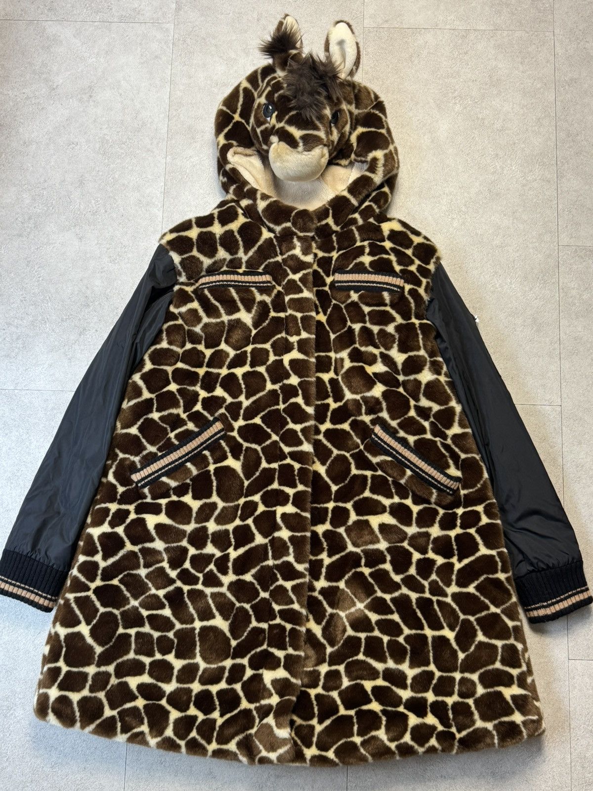Dolce & Gabbana Dolce&Gabbana Giraffe Fur Coat Jacket Size US M / EU 48-50 / 2 - 1 Thumbnail