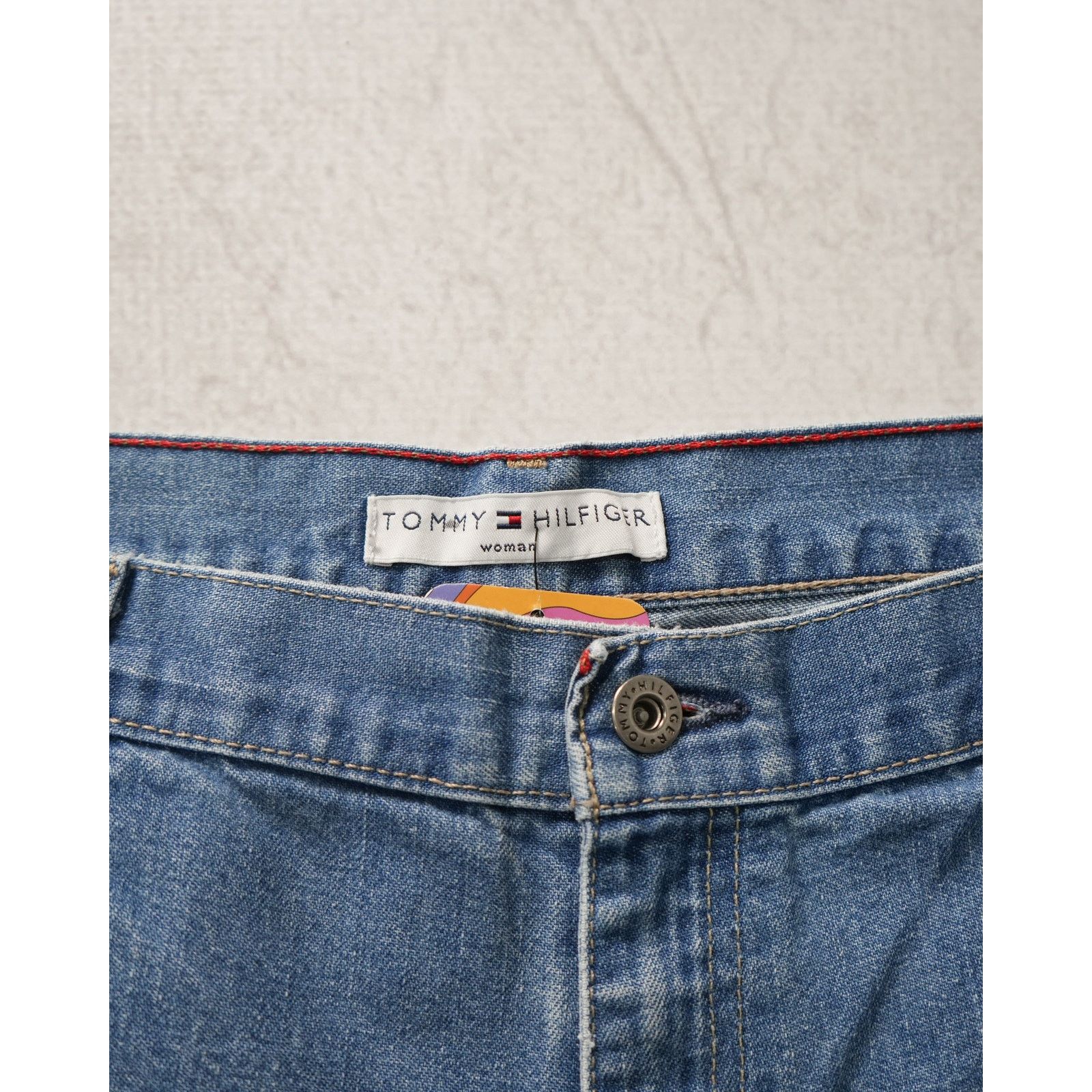 Tommy Hilfiger Vintage 00s Tommy Hilfiger Leg Jeans - Women's 38Wx28L Size 38" / US 16 / IT 52 - 3 Thumbnail