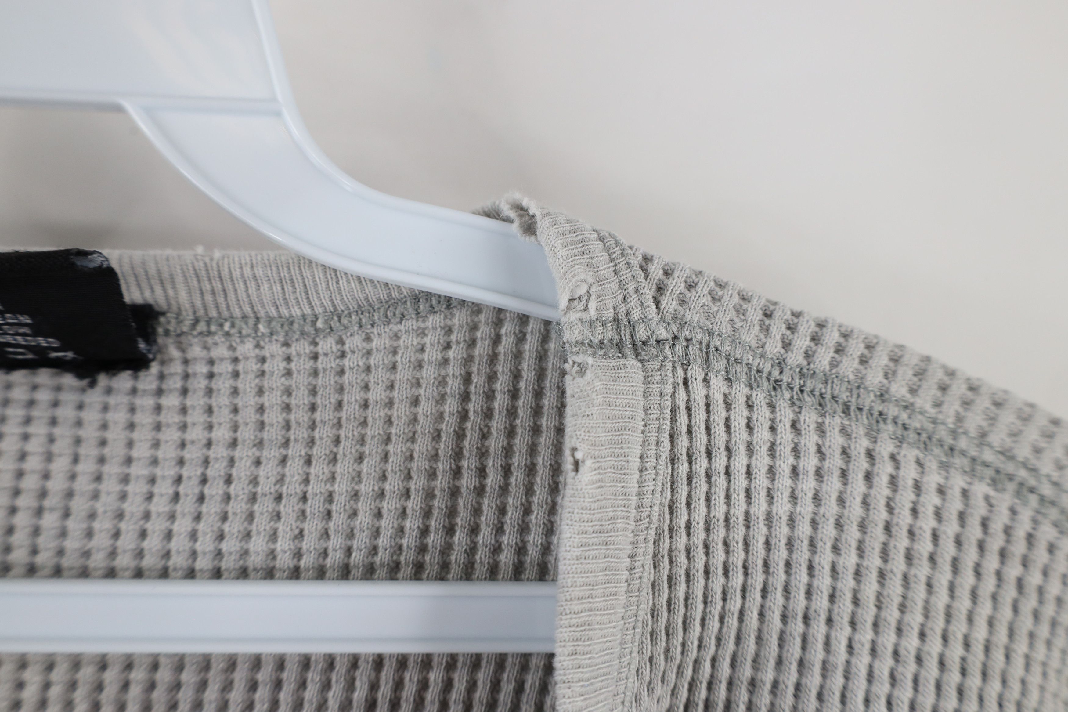 Ralph Lauren × Vintage Vintage 90s Ralph Lauren Thermal Waffle Knit T-Shirt USA Size US L / EU 52-54 / 3 - 6 Thumbnail