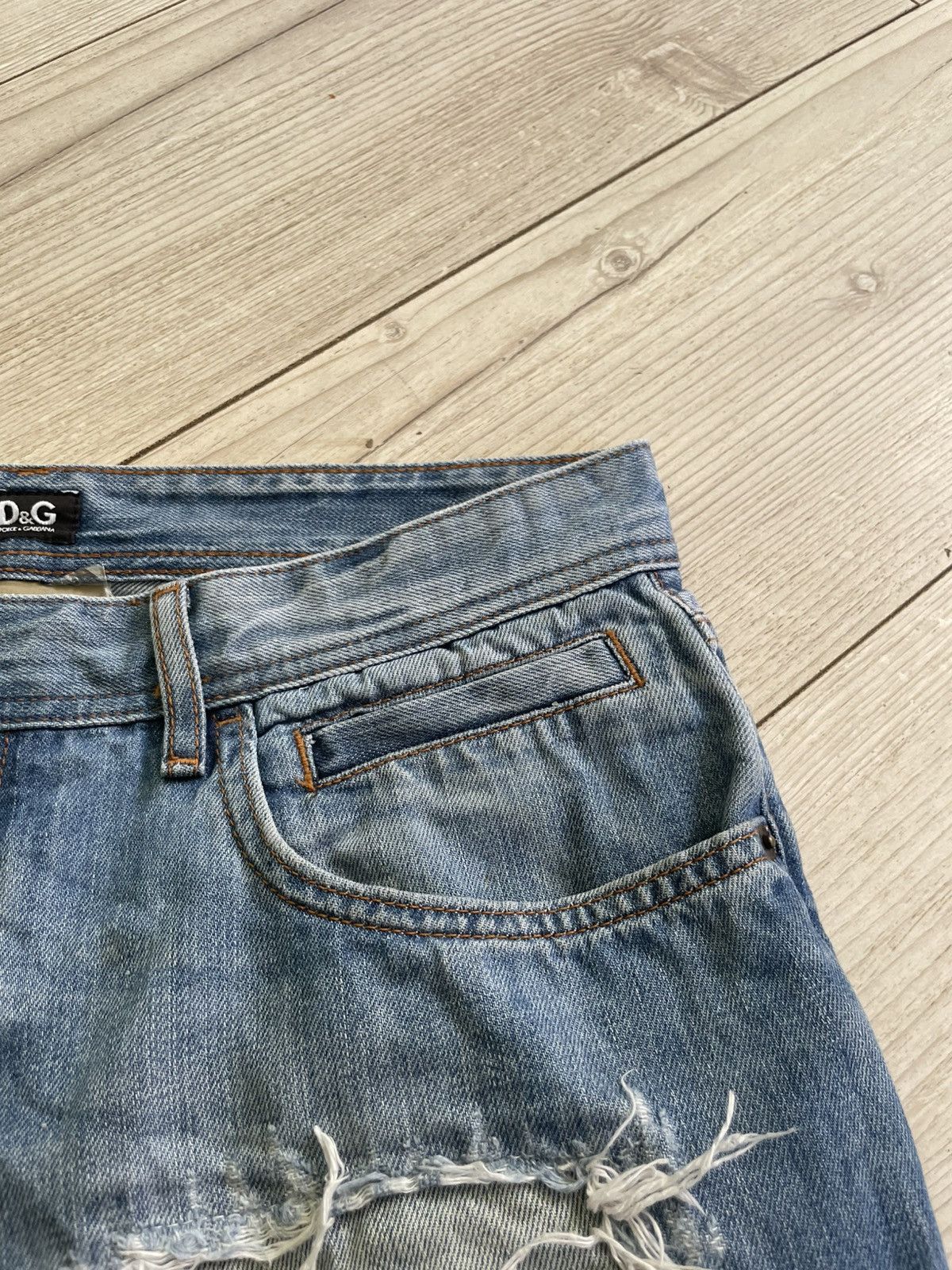 Dolce & Gabbana Dolce & Gabbana Distressed Jeans Size US 33 - 11 Thumbnail