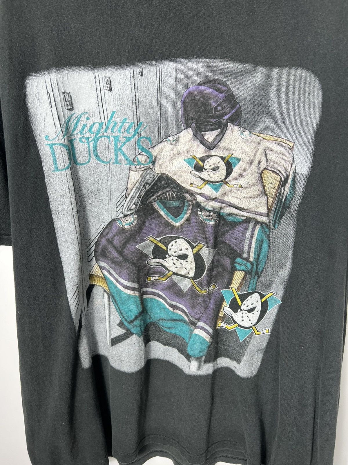 NHL Vintage sportswear NHL Mighty Duck 90s Hokey T-shirt Size US XL / EU 56 / 4 - 3 Thumbnail