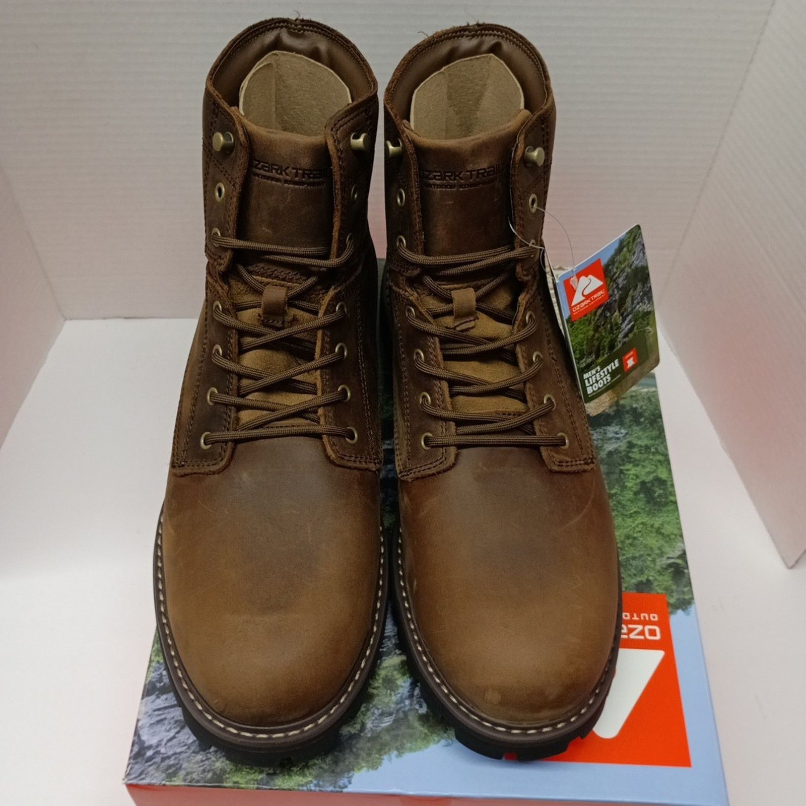 Other Ozark Trail Men's Range Mountain Hiking Boots Size 13 Brown Size US 13 / EU 46 - 3 Thumbnail