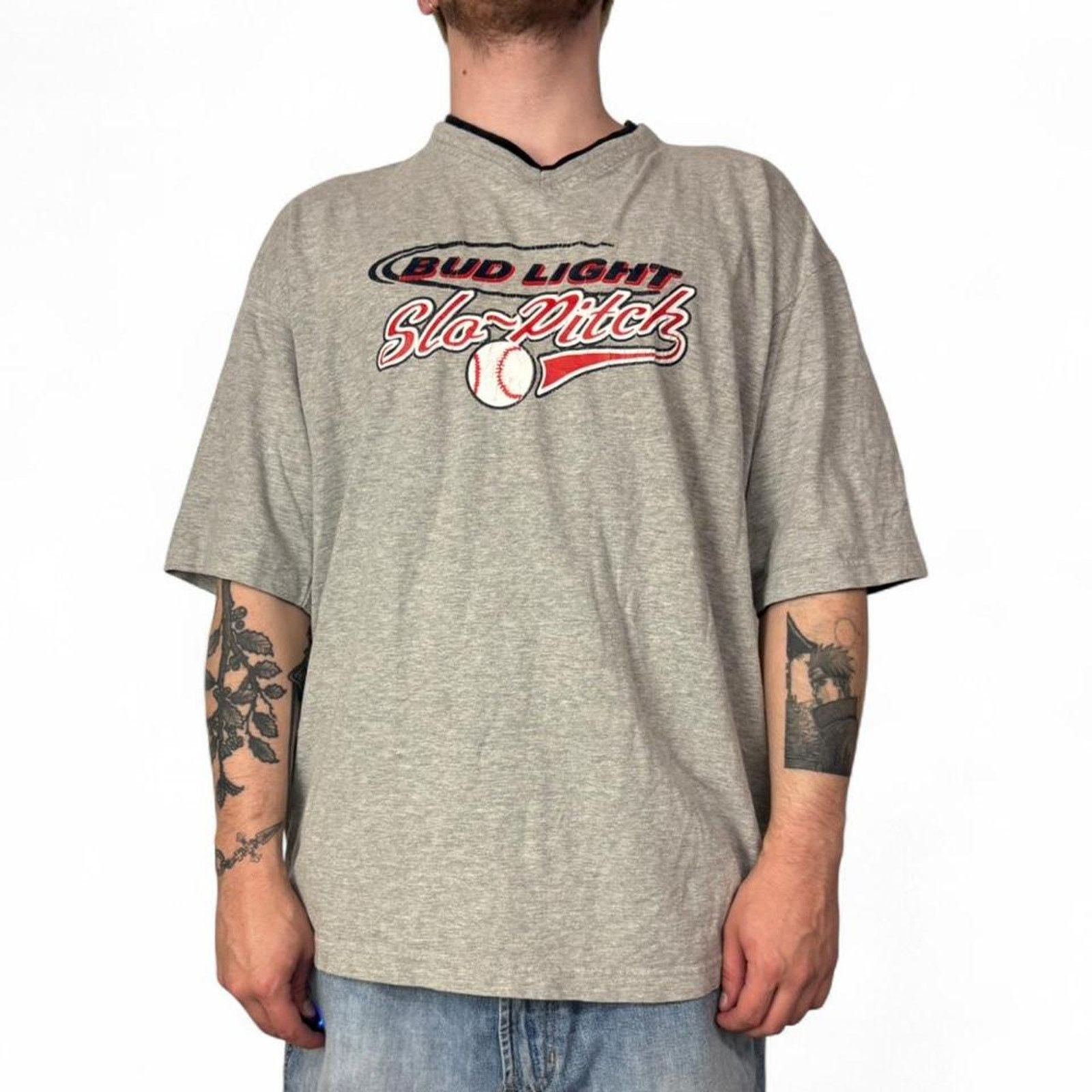 Vintage 90s Bud Light T-shirt Size US XL / EU 56 / 4 - 1 Thumbnail