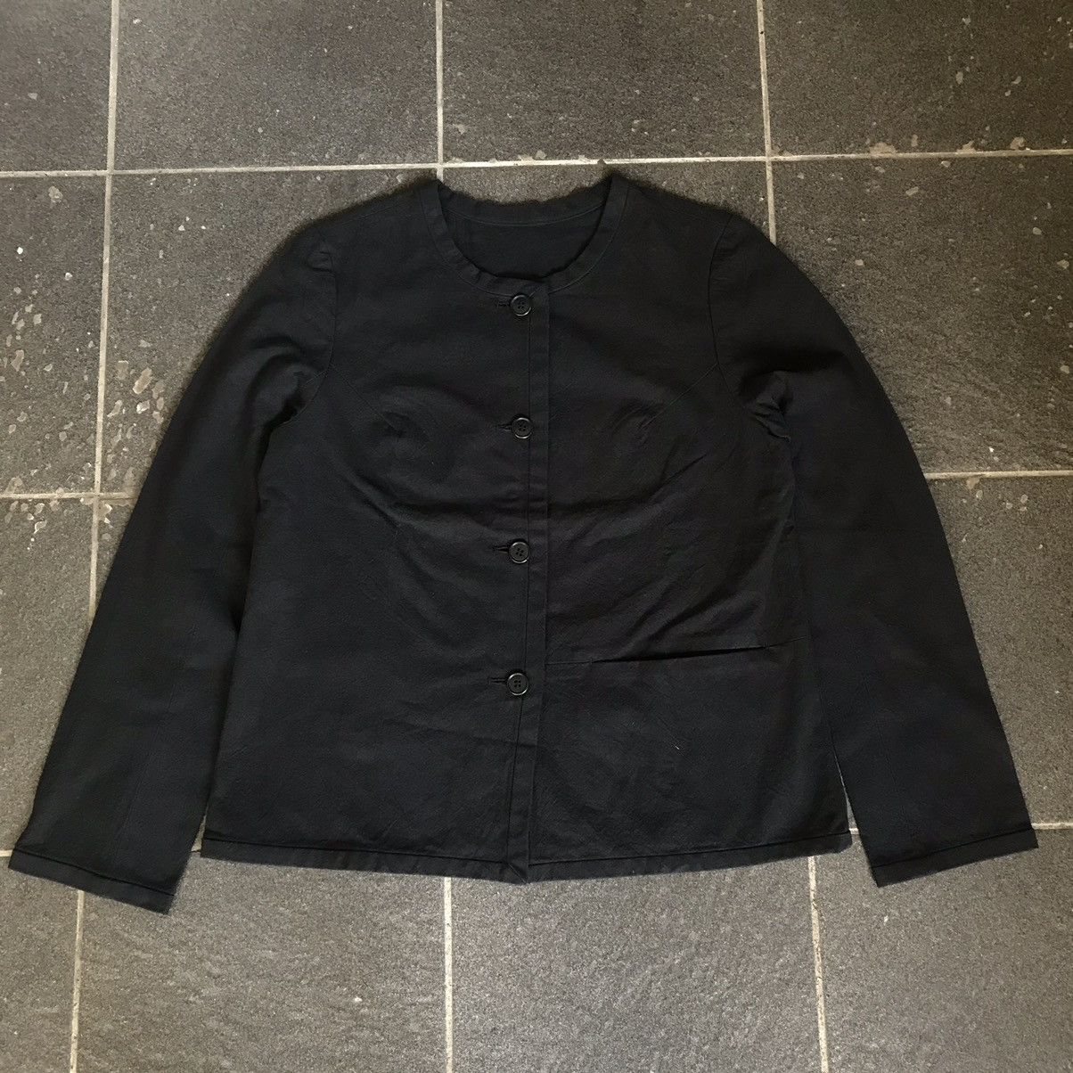 image of I Wish By Yohji Yamamoto Blazer Black, Women's (Size Small)