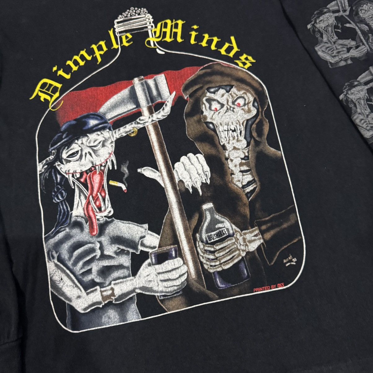 Band Tees Vintage 1993 Dimple Minds Tee T - Shirt 90s XL Size US XL / EU 56 / 4 - 6 Thumbnail