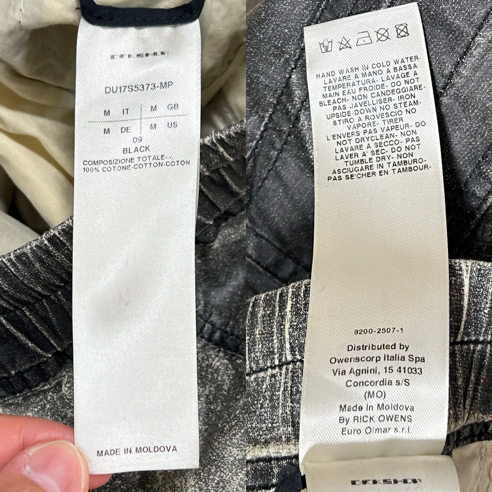 Rick Owens Rick Owens SS17 DRKSHDW Low Crotch Cropped Pants Size US 34 / EU 50 - 7 Thumbnail