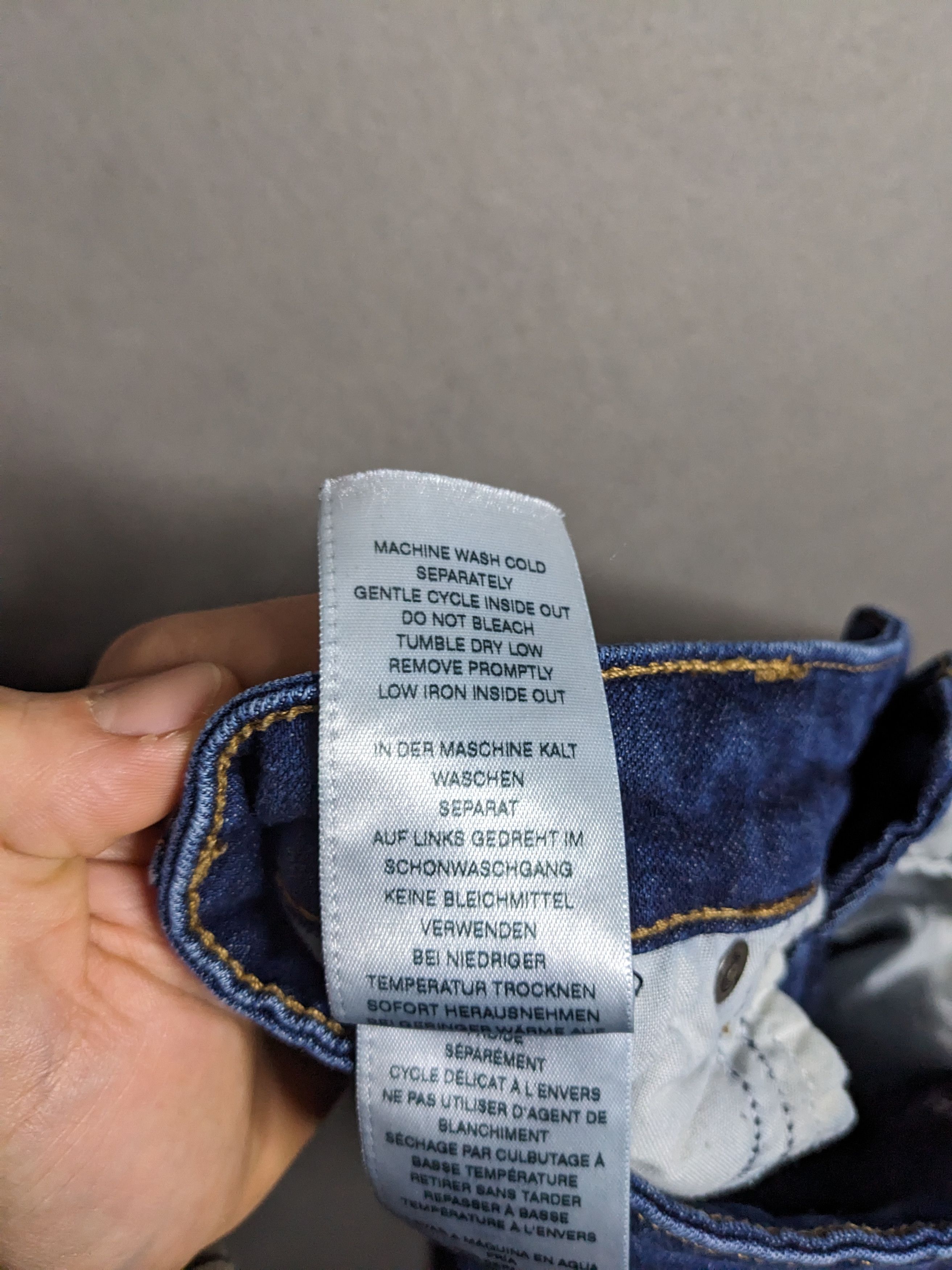 True Religion True Religion Womens Halle Skinny Jeans 28x28 Button Fly Y2K Size 28" / US 6 / IT 42 - 15 Thumbnail