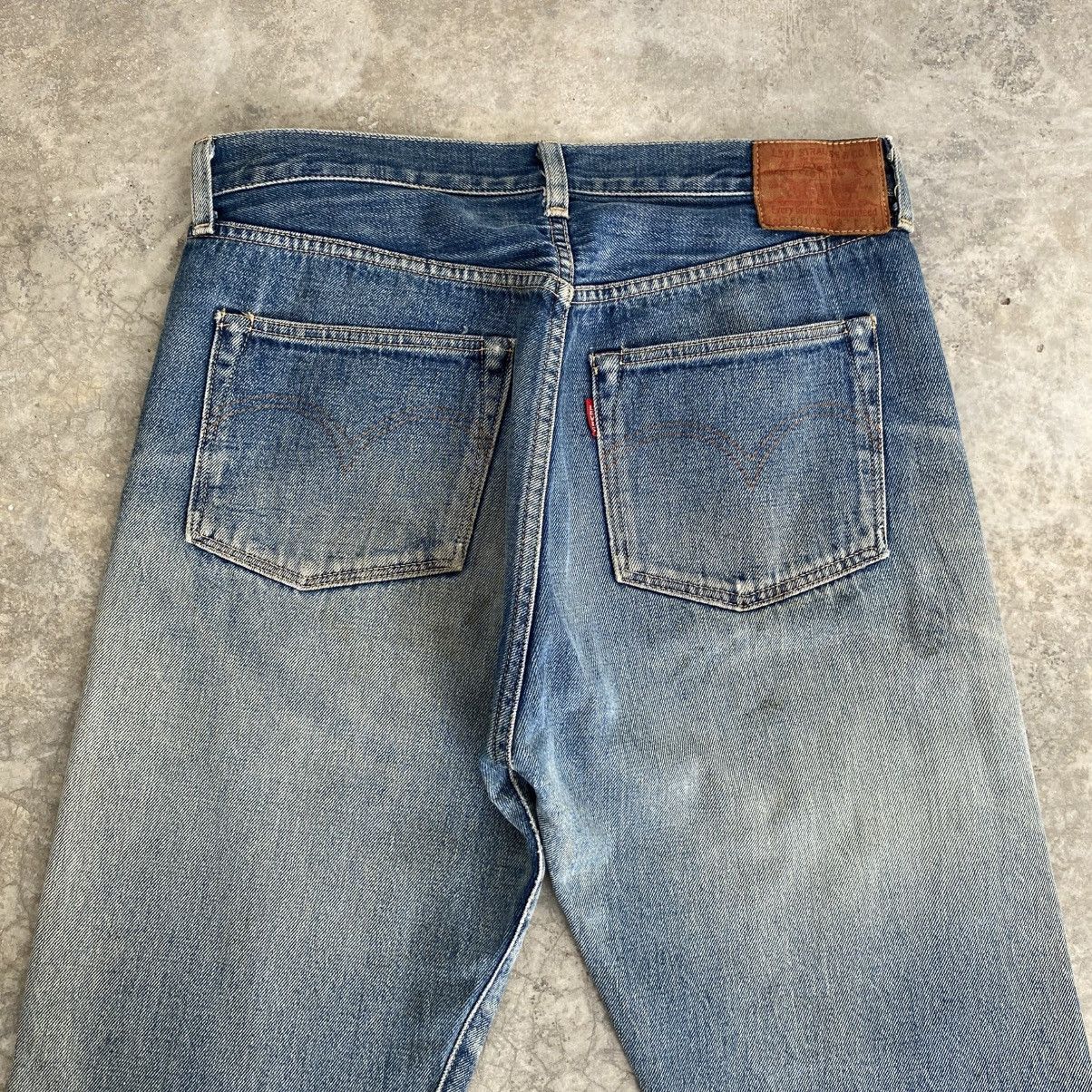Levi's Vintage Levis 501XX Big E LVC Faded Blue Selvedge Jeans Size US 32 / EU 48 - 10 Thumbnail